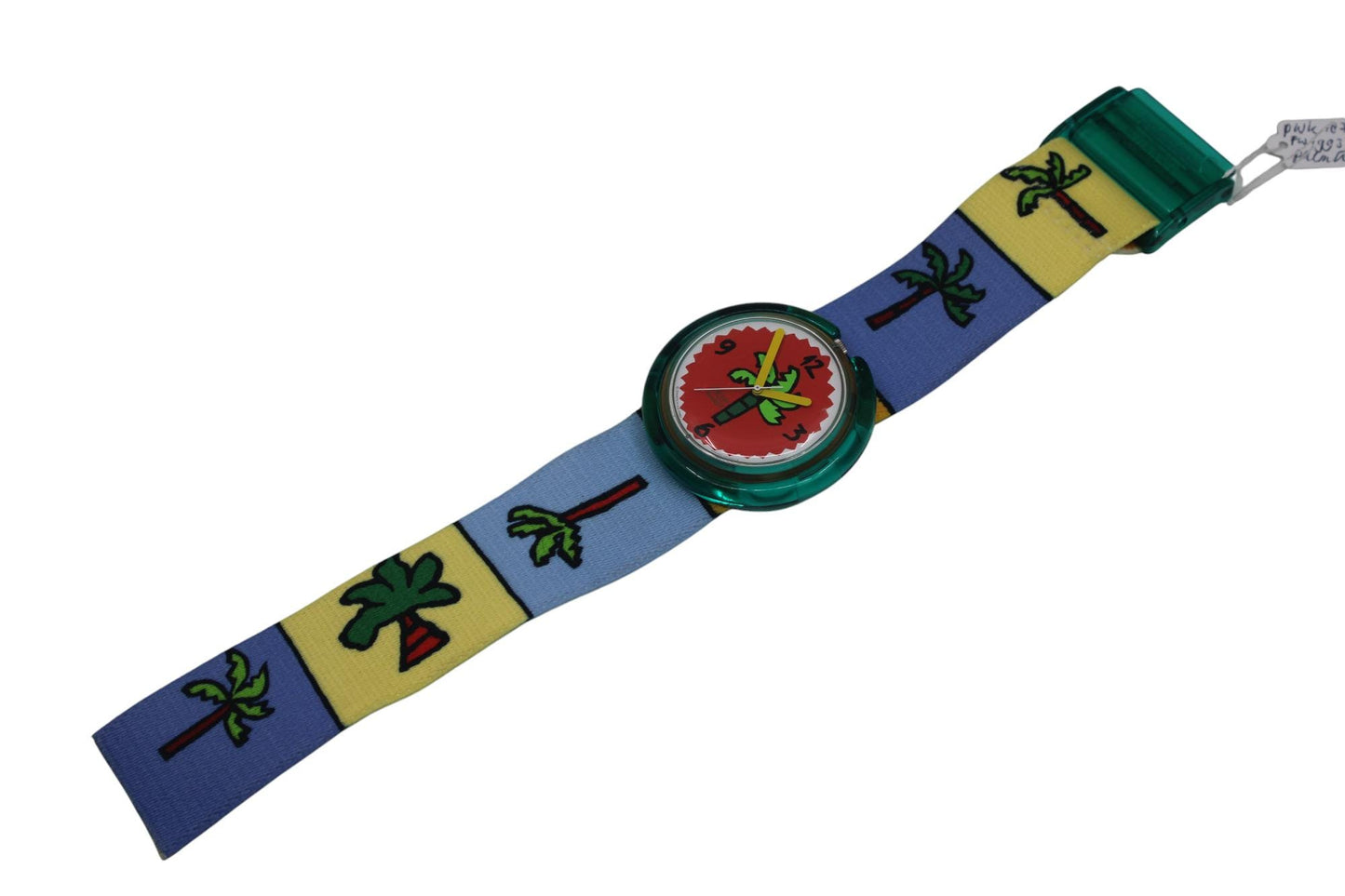 1993, Swatch, PopSwatch, 'Palmtree', PWK187, MINT condition