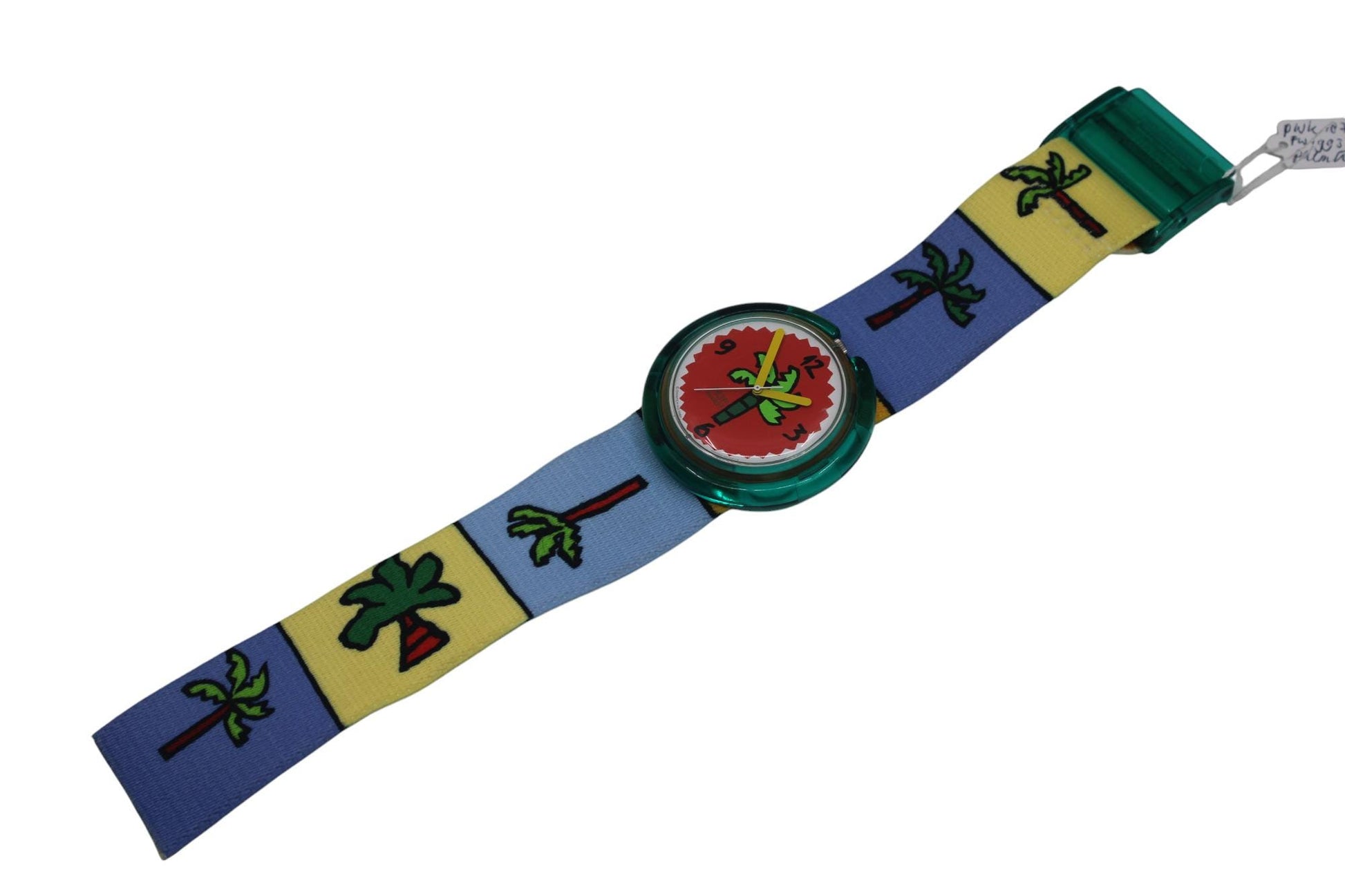1993, Swatch, PopSwatch, 'Palmtree', PWK187, MINT condition