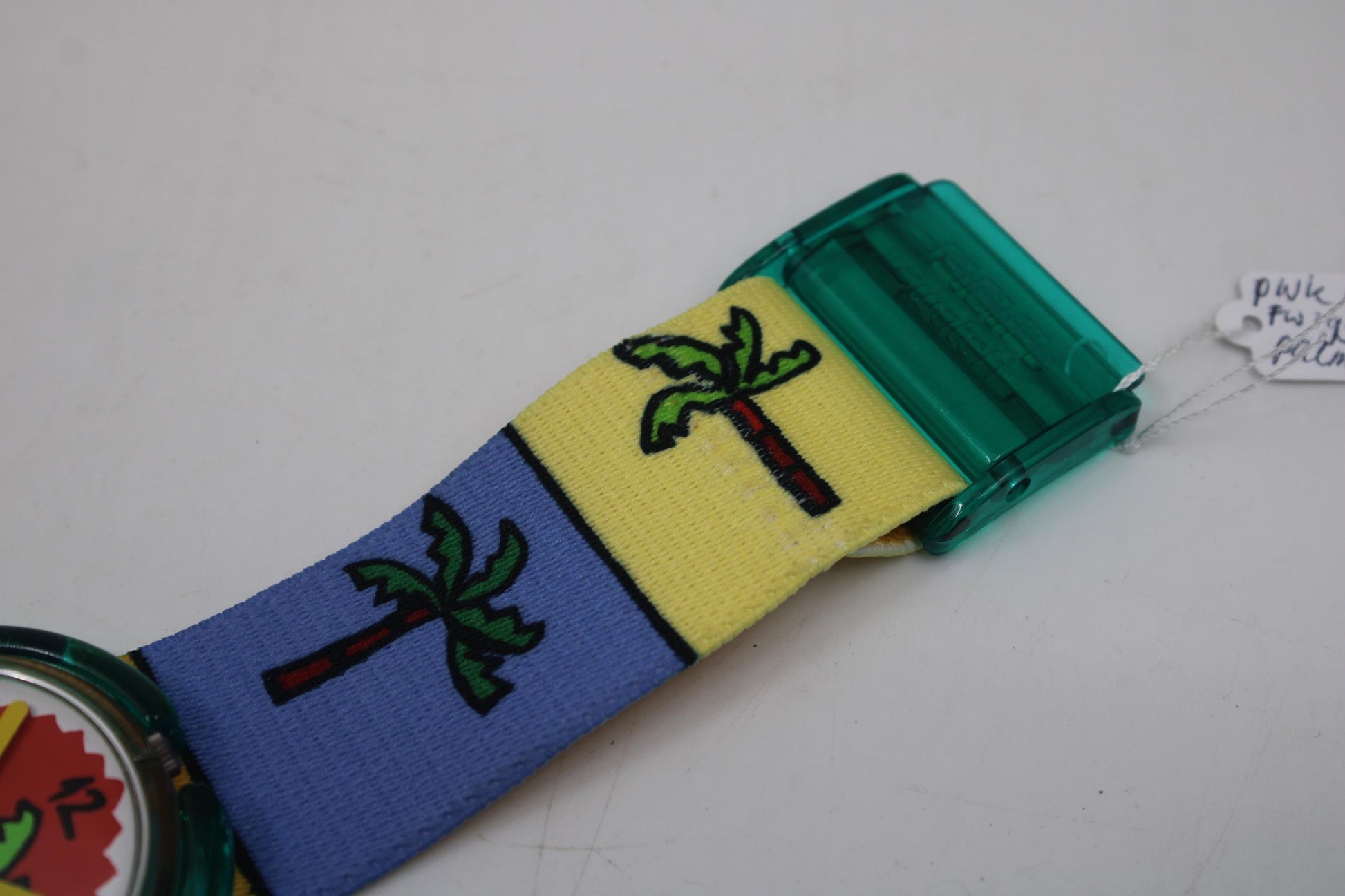 1993, Swatch, PopSwatch, 'Palmtree', PWK187, MINT condition