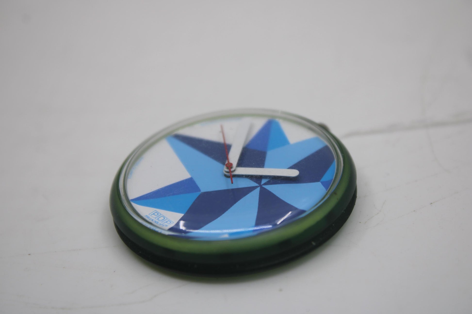 1990, Swatch, PopSwatch, 'Icecapade', PWN100, NO strap and NO popring, working 100%, BRANDNEW, Never Worn