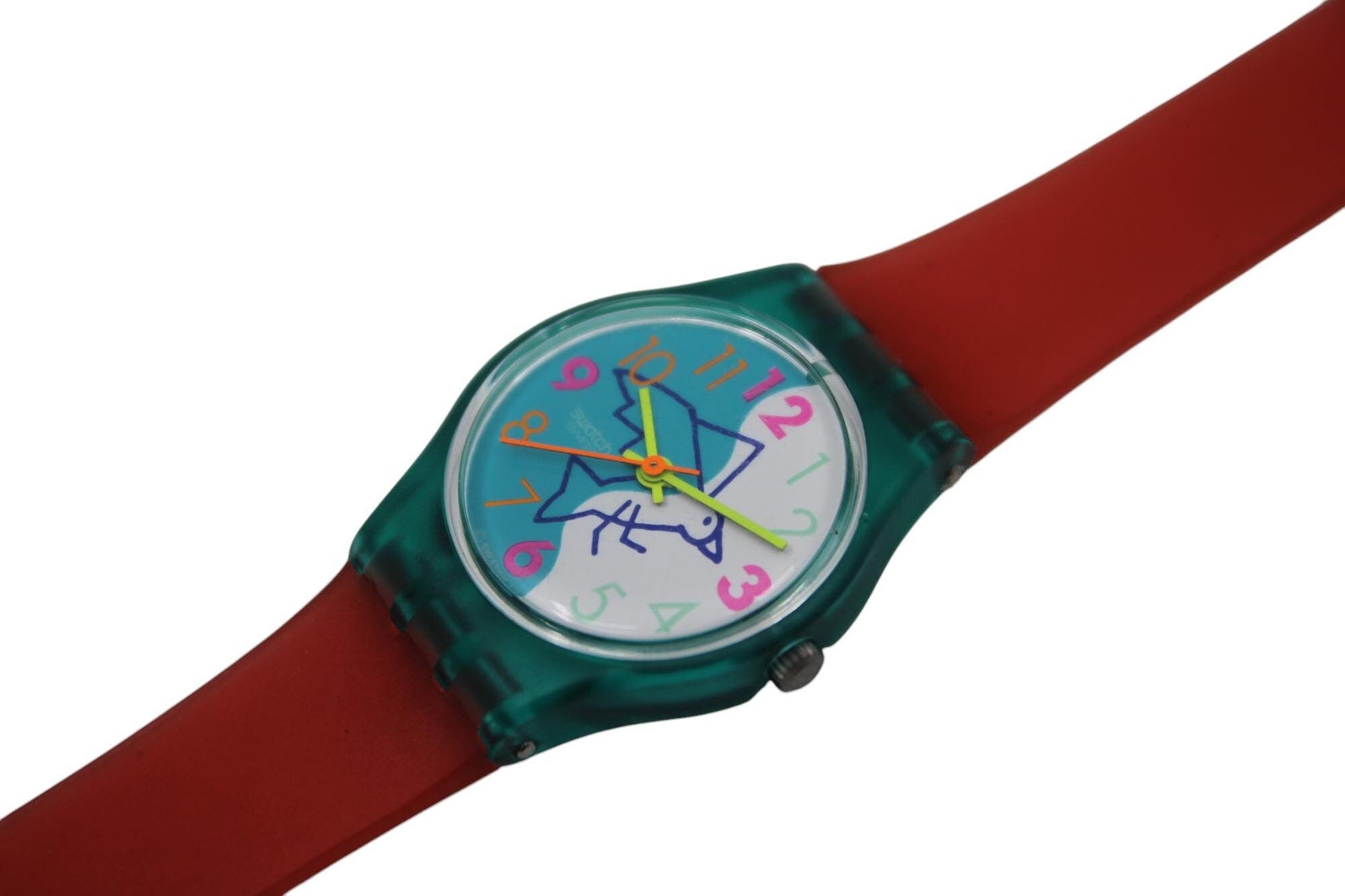 LL108 Hula Ladies Swatch Vintage 1991