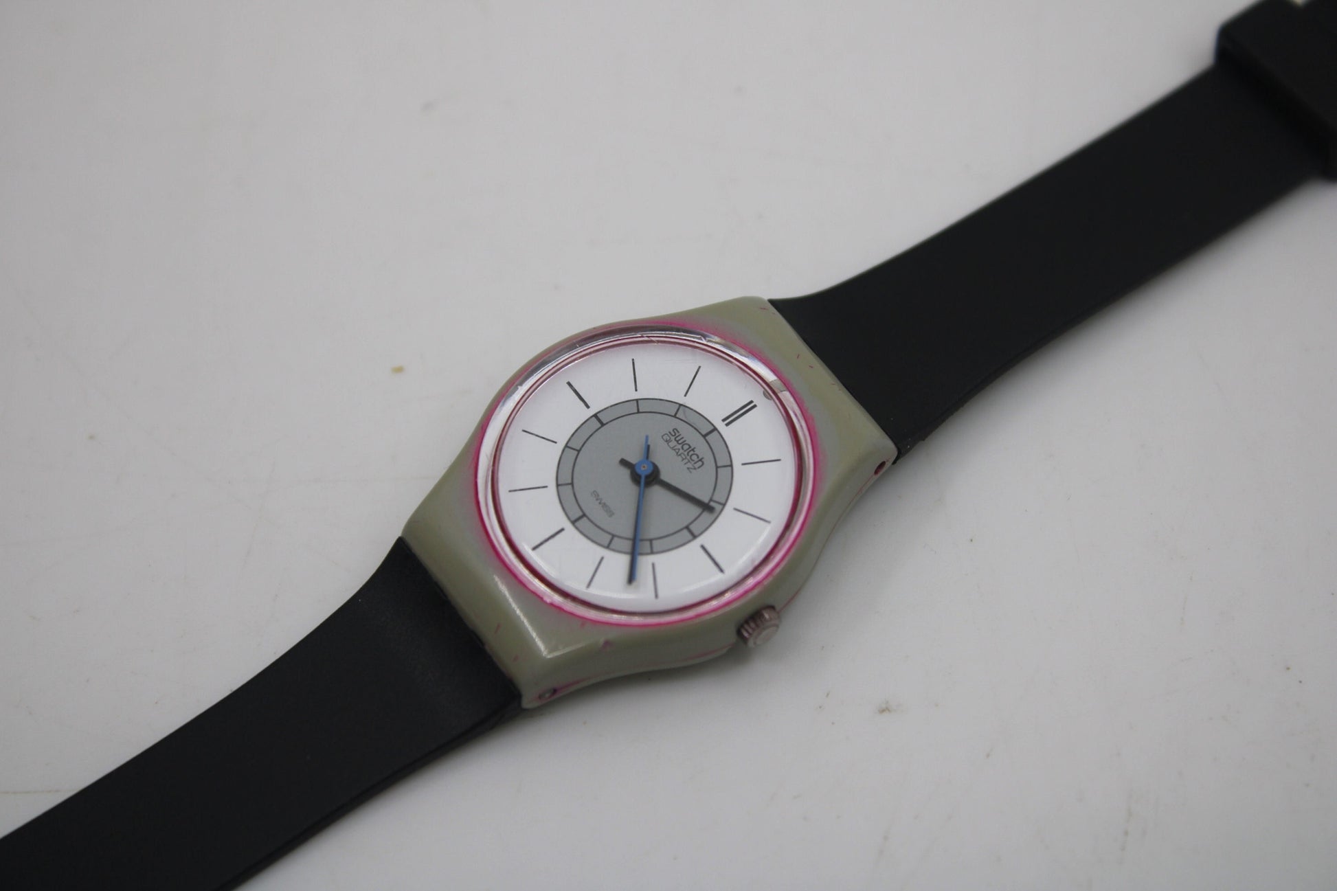 1984 'Art Deco' Vintage ladies Swatch, LM103, NO box, working 100%, READ description