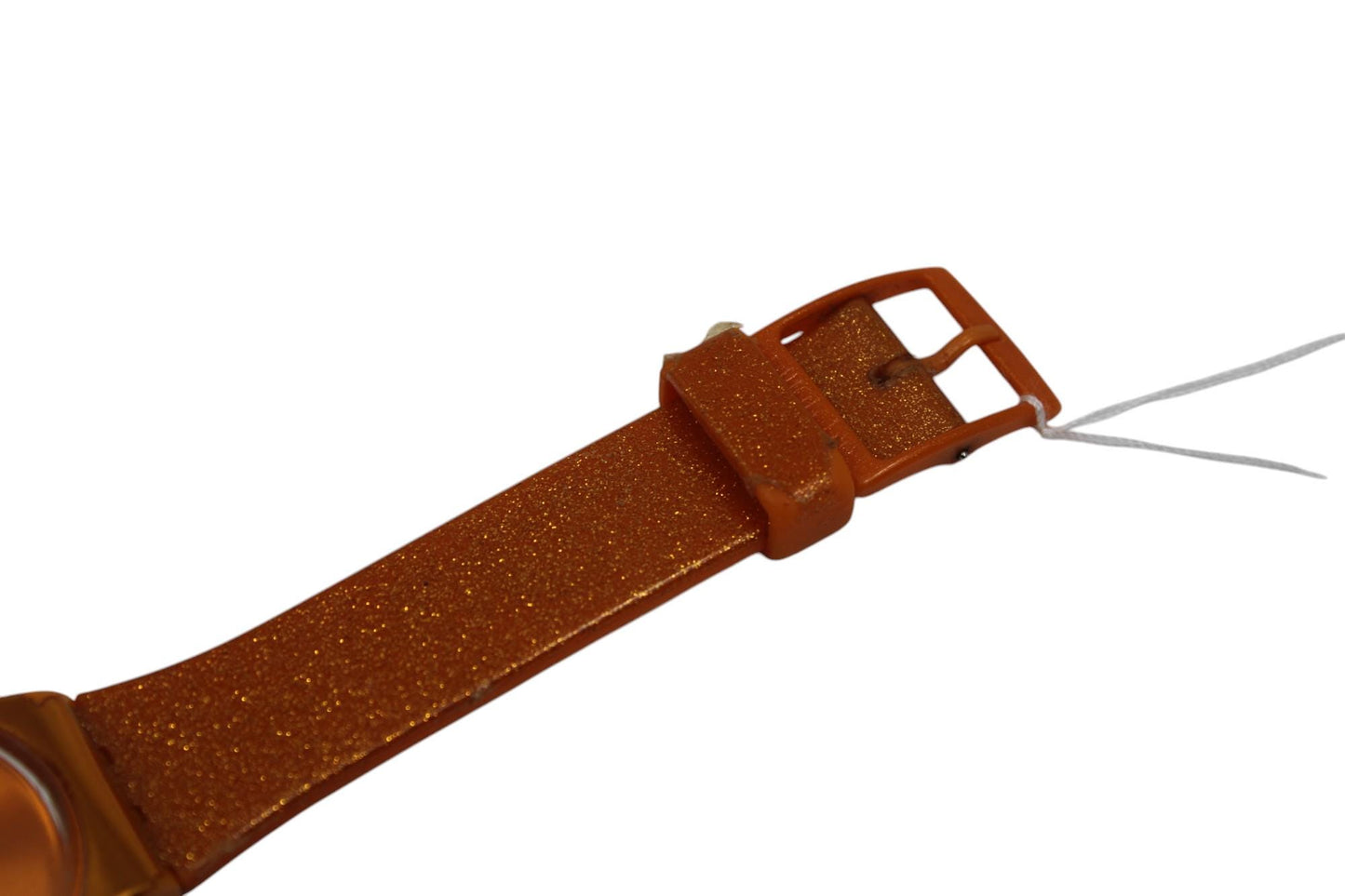 Vintage Gents Swatch, 'Deep Orange' GO111, Nice Used Condition, working 100%, Original Strap