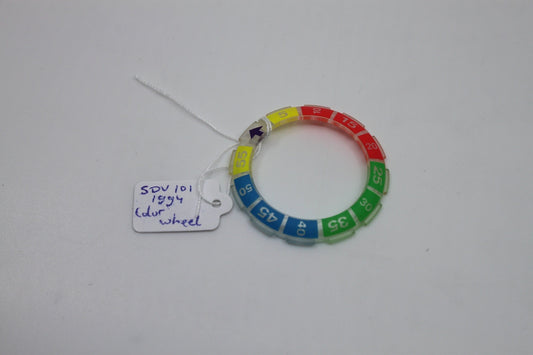 SDV101 Color Wheel 1994 Swatch Scuba Ring