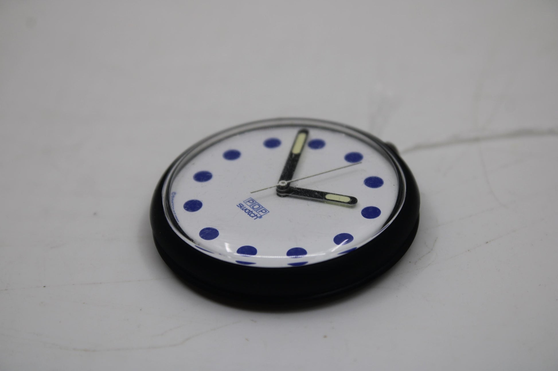 1991, Swatch, PopSwatch, 'Blue Night', PWB154, NO strap and NO popring, working 100%, BRANDNEW, Never Worn