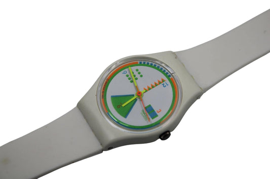 lw124 greengo 1989 vintage ladies swatch