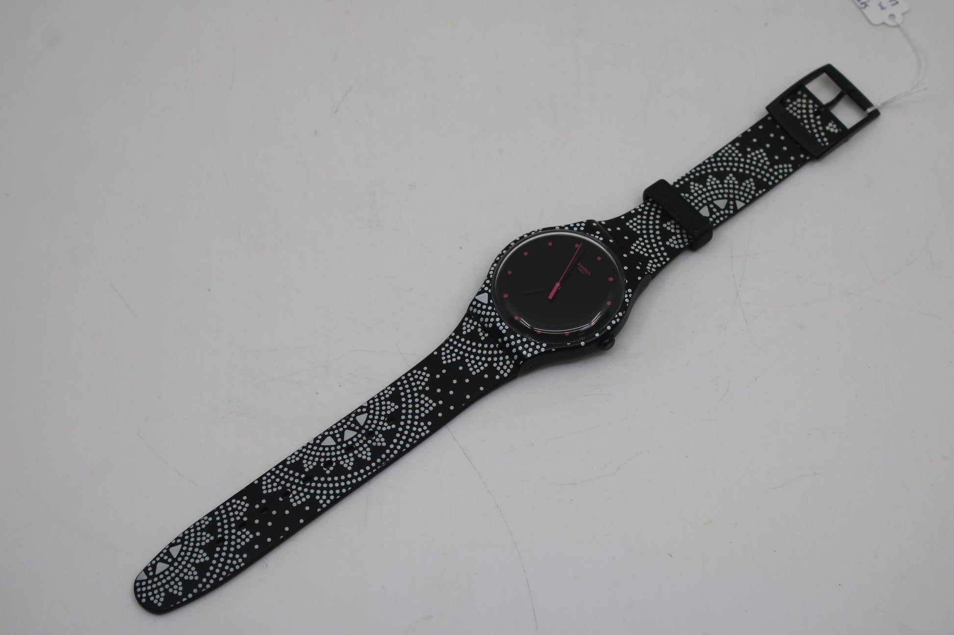 Swatch Watch New Gent 'Magic Dots' SUOB111, Working 100% Near Mint Condition