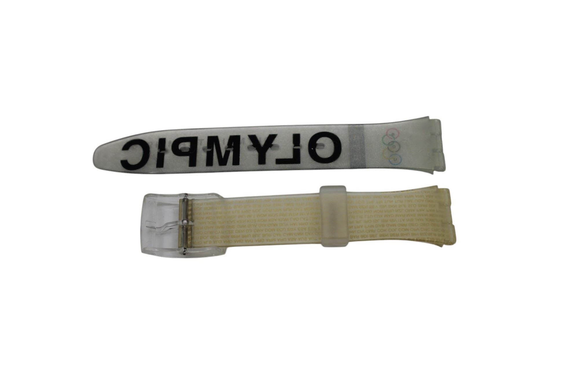 Vintage Swatch Strap, 'Olympic Team Brazil', GZ150R, Atlanta 1996 Gents, New Old Stock