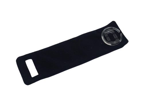 UNWORN Pop Swatch Strap + Ring, 'Fliegen Filz' Large, PMN113, PopSwatch, very rare