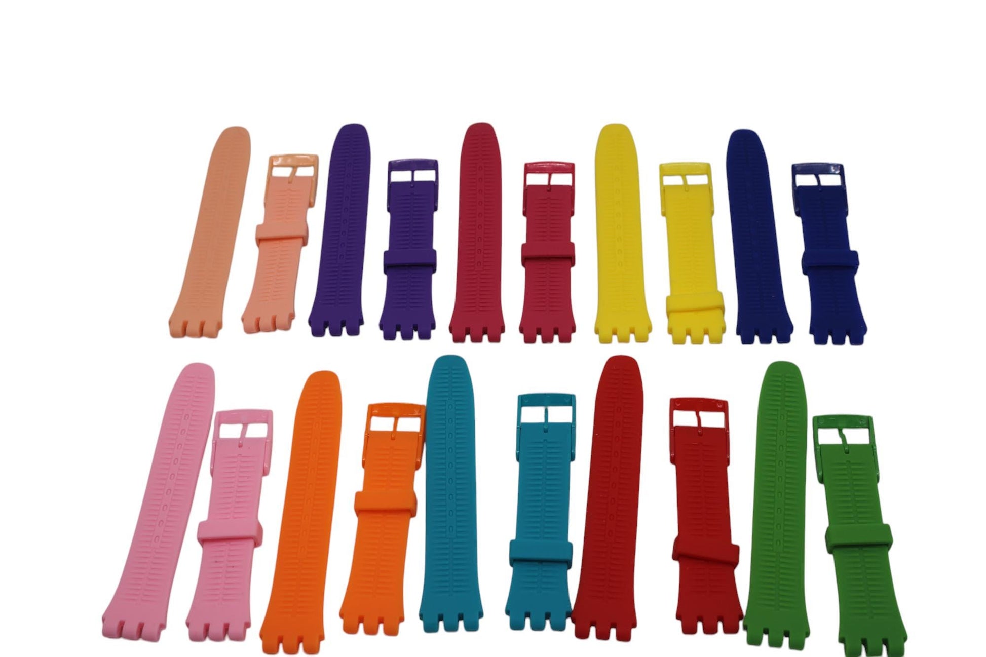 19mm Silicone strap for Swatch New Gents 41mm and others, choice of color