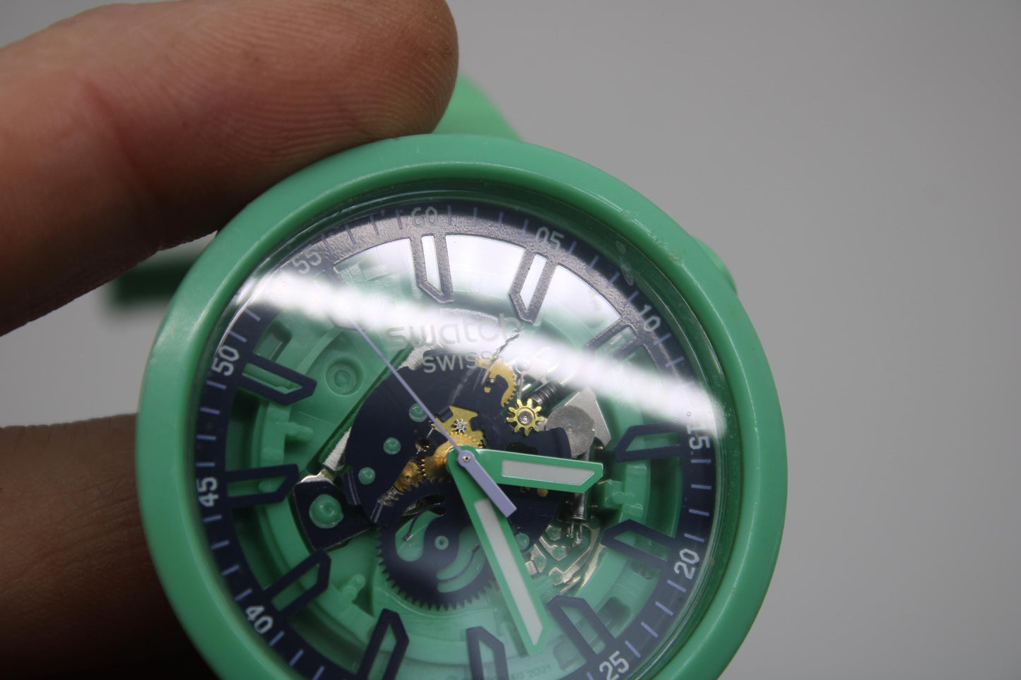 Vintage Big Bold Swatch 'Fresh Squeeze' SB01G101, Nice, Used Condition, Working 100%, RARE