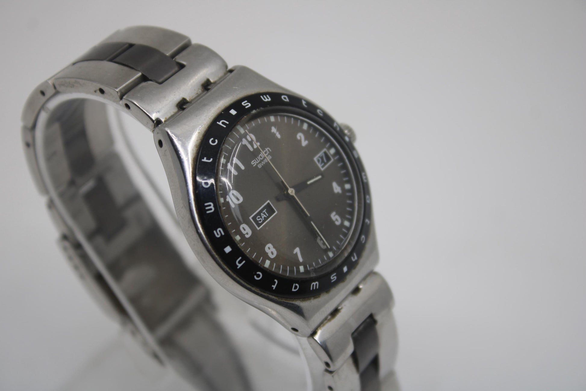 Swatch Irony, 'Mahagany' YGS717G, No Box, Original Strap, Working 100%