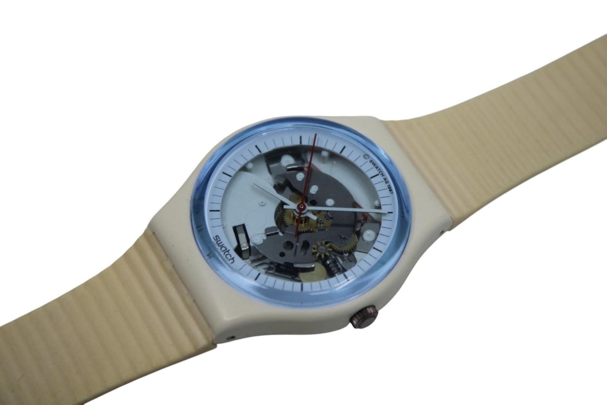 Vintage Swatch GW110 White Knight 1987