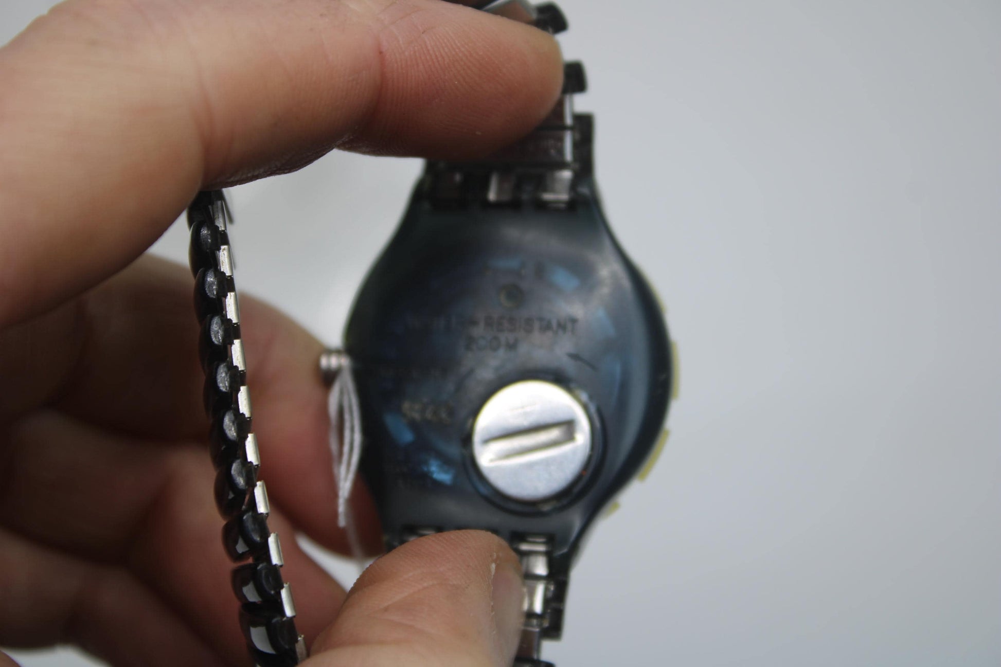 1993 Vintage Swatch Scuba 'Black Gondola' SDM100/101, Very nice used condition, working 100%