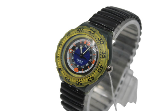 SDM100 Black Gondola Vintage Scuba Swatch