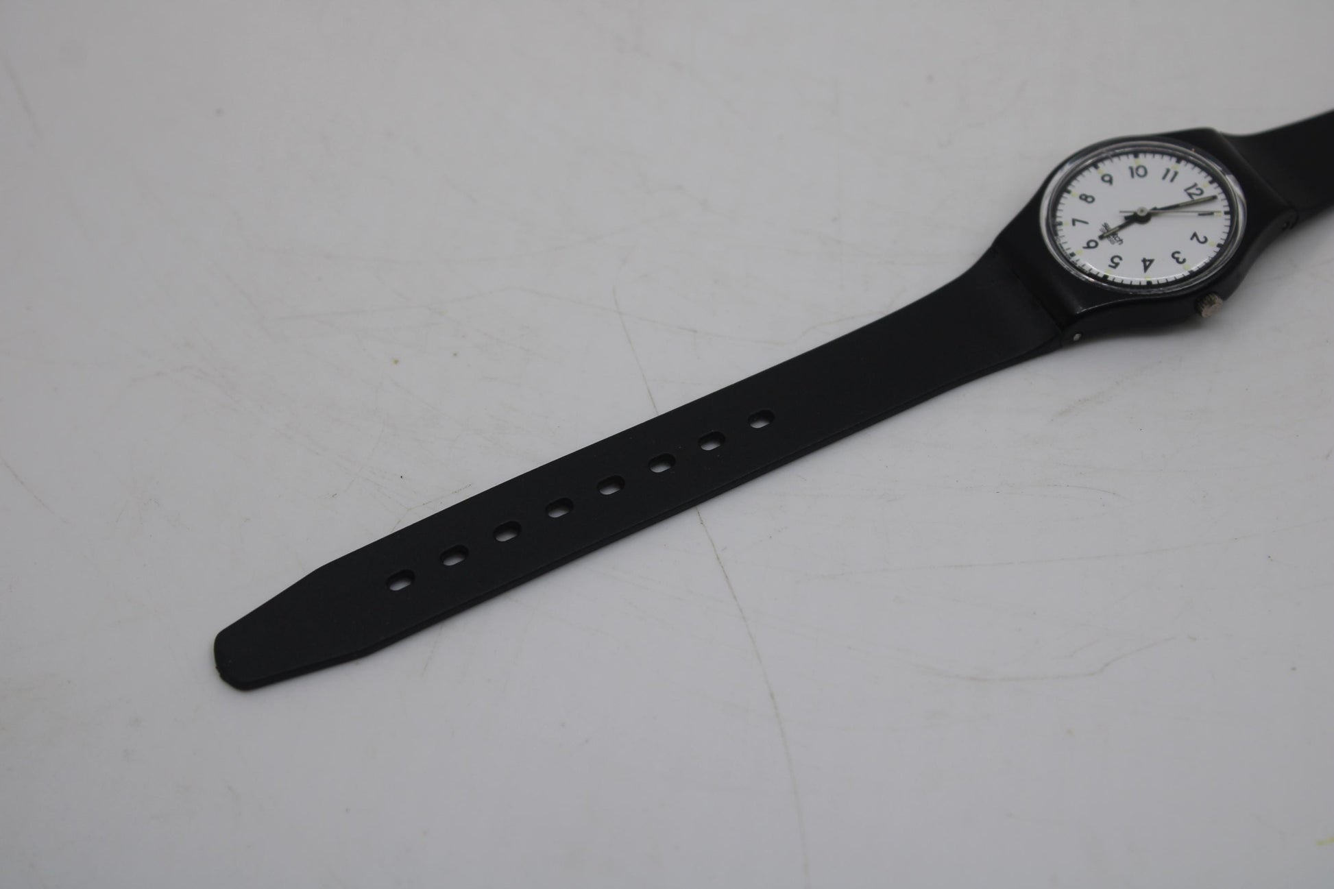 1987, Vintage ladies Swatch, 'Classic Two' LB115 / LB116, NO box, NON ORIGINAL, Brand New strap