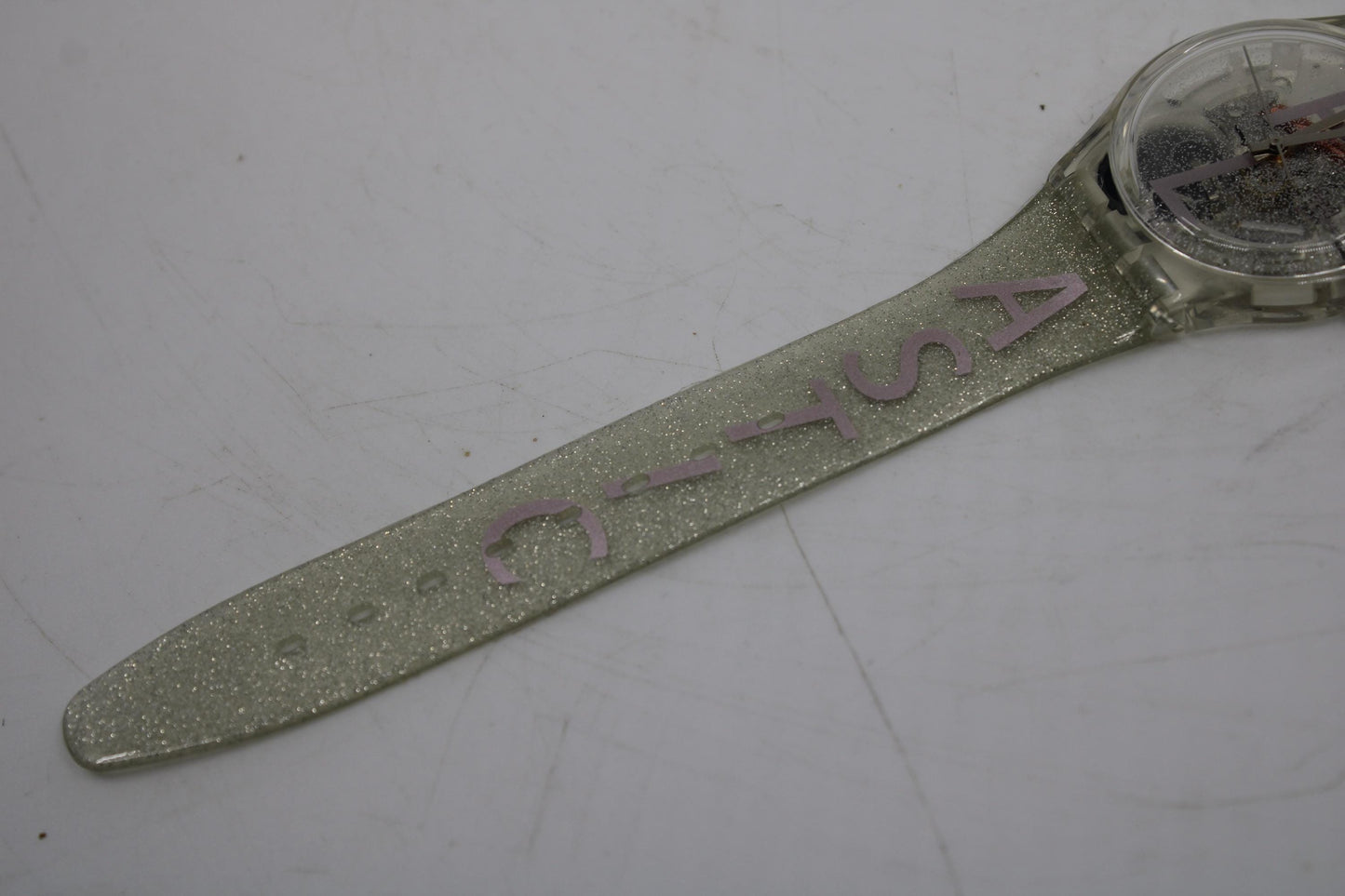1997, Vintage Gents Swatch, '100 percent plastic', GK236, New Old Stock, Never Used, working 100%