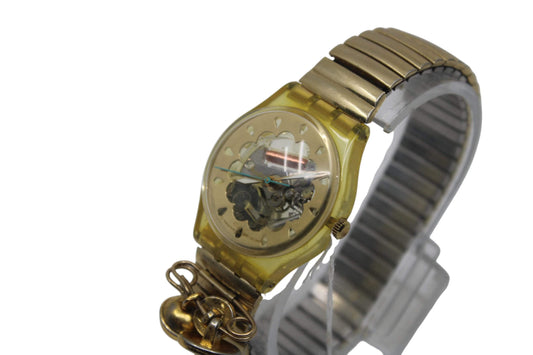 gk261 belly dance vintage 34mm swatch watch