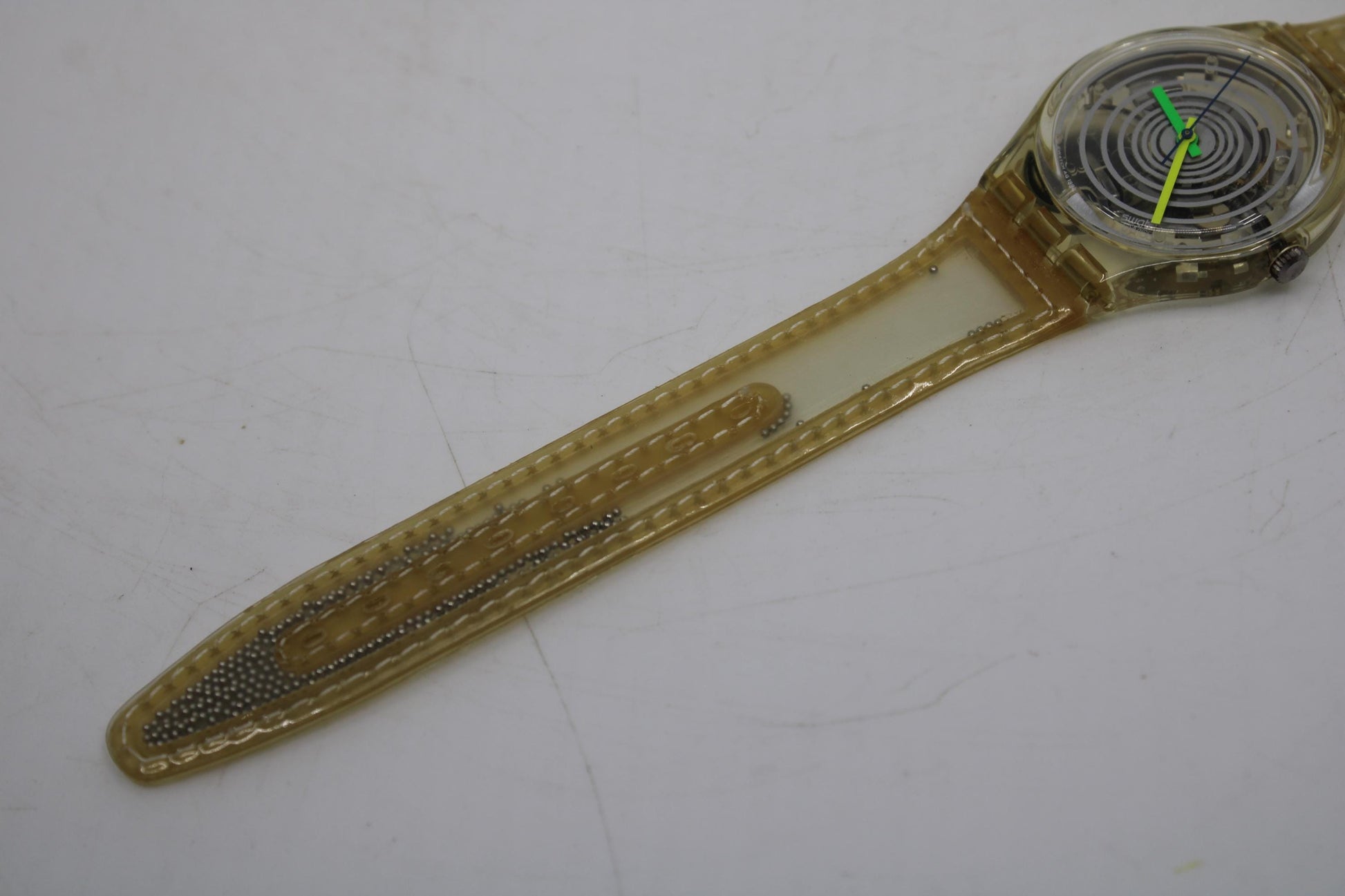 1995 Vintage Gents Swatch 'Spinning Balls' GK197, New Old Stock, Never Worn, working 100%