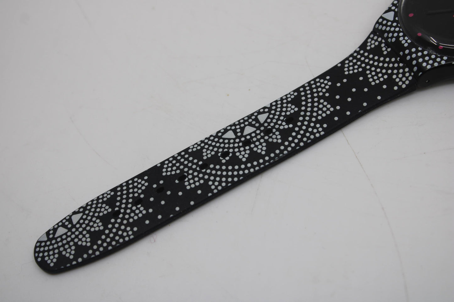 Swatch Watch New Gent 'Magic Dots' SUOB111, Working 100% Near Mint Condition