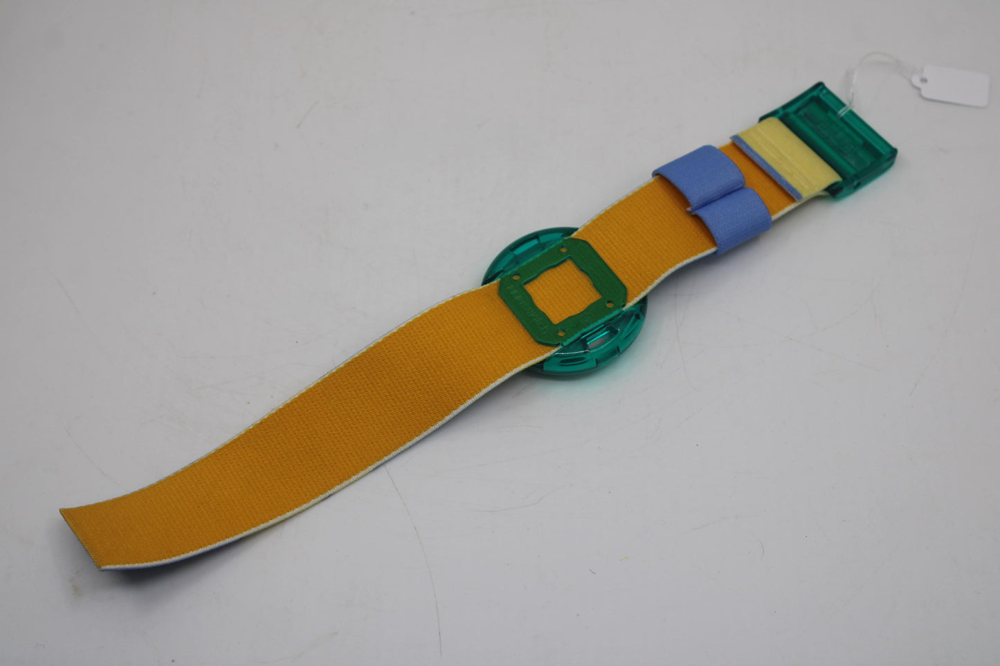 1993, Swatch, PopSwatch, 'Palmtree', PWK187, With strap and With popring, working 100%, BRANDNEW, Never Worn, Shop Dummy, Read description