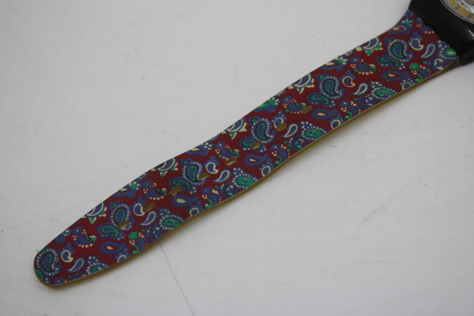 1992 'Award' vintage Gents Chrono Swatch SCB108, NICE, USED Condition, working 100%