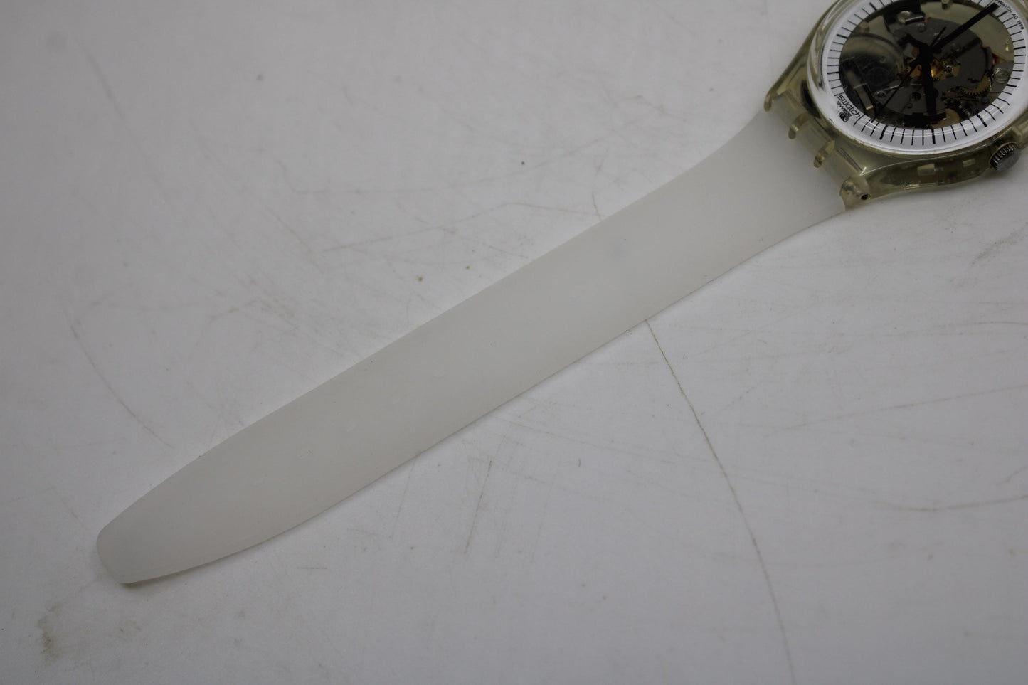 1998, Swatch, Gents, 'Daimler-Chrysler', GZ157, GOOD, Nice, Used Condition, 100% working, Non-ORIGINAL Strap