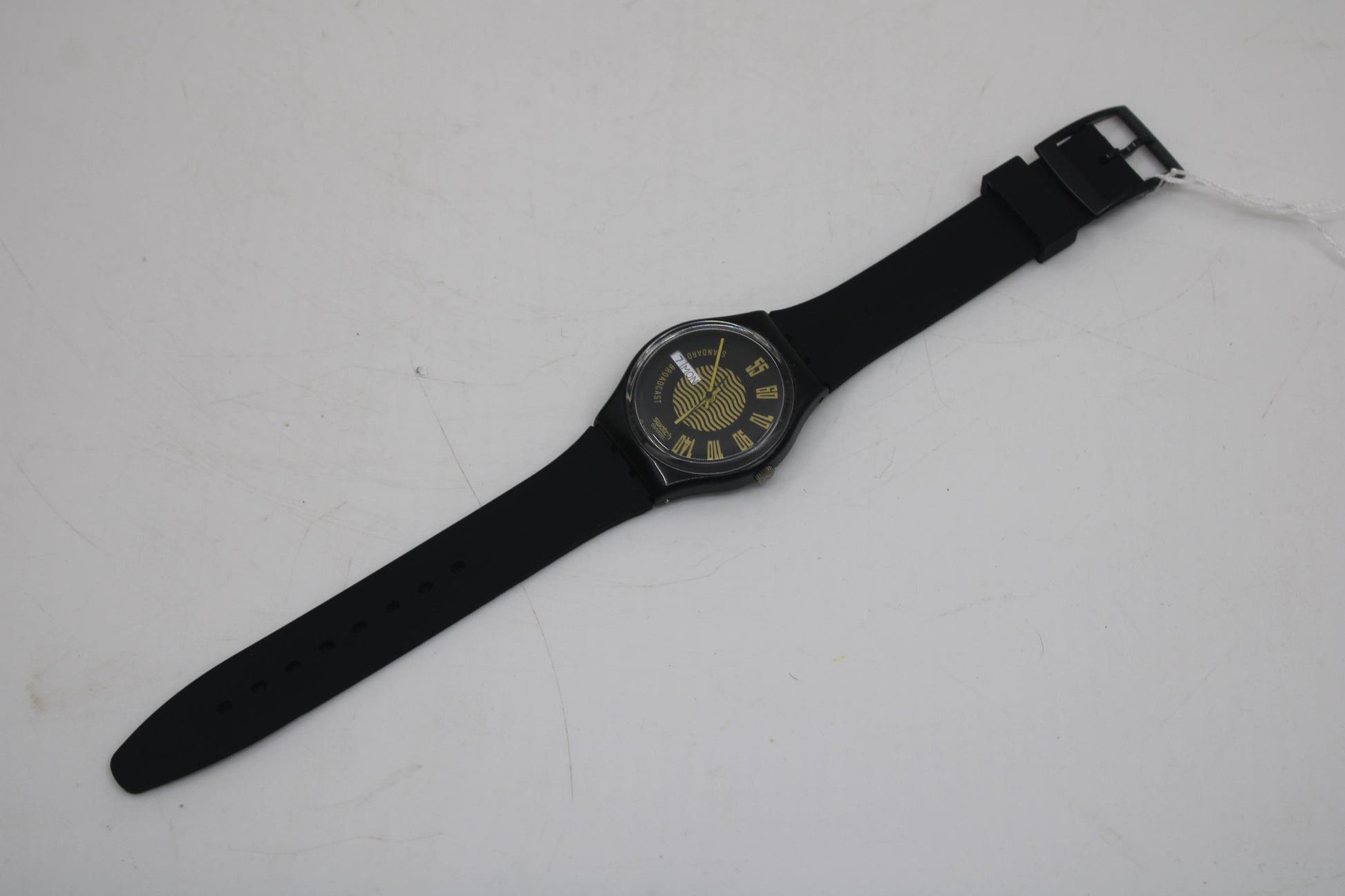 Swatch, Gents, 1990, 'Broadcast', GB720, in a very nice, used condition, working perfectly!