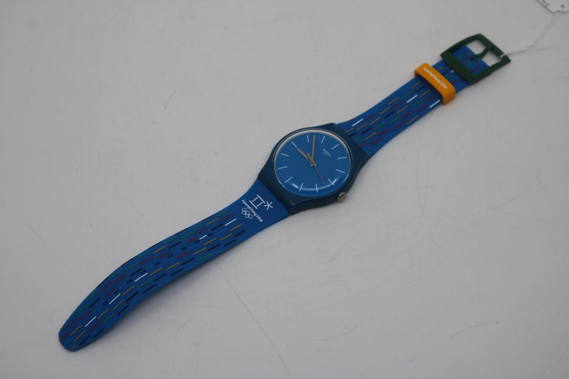 Swatch Watch New Gent 'Petit Batons' SUOZ277, Working 100% New Old Stock, Never Worn
