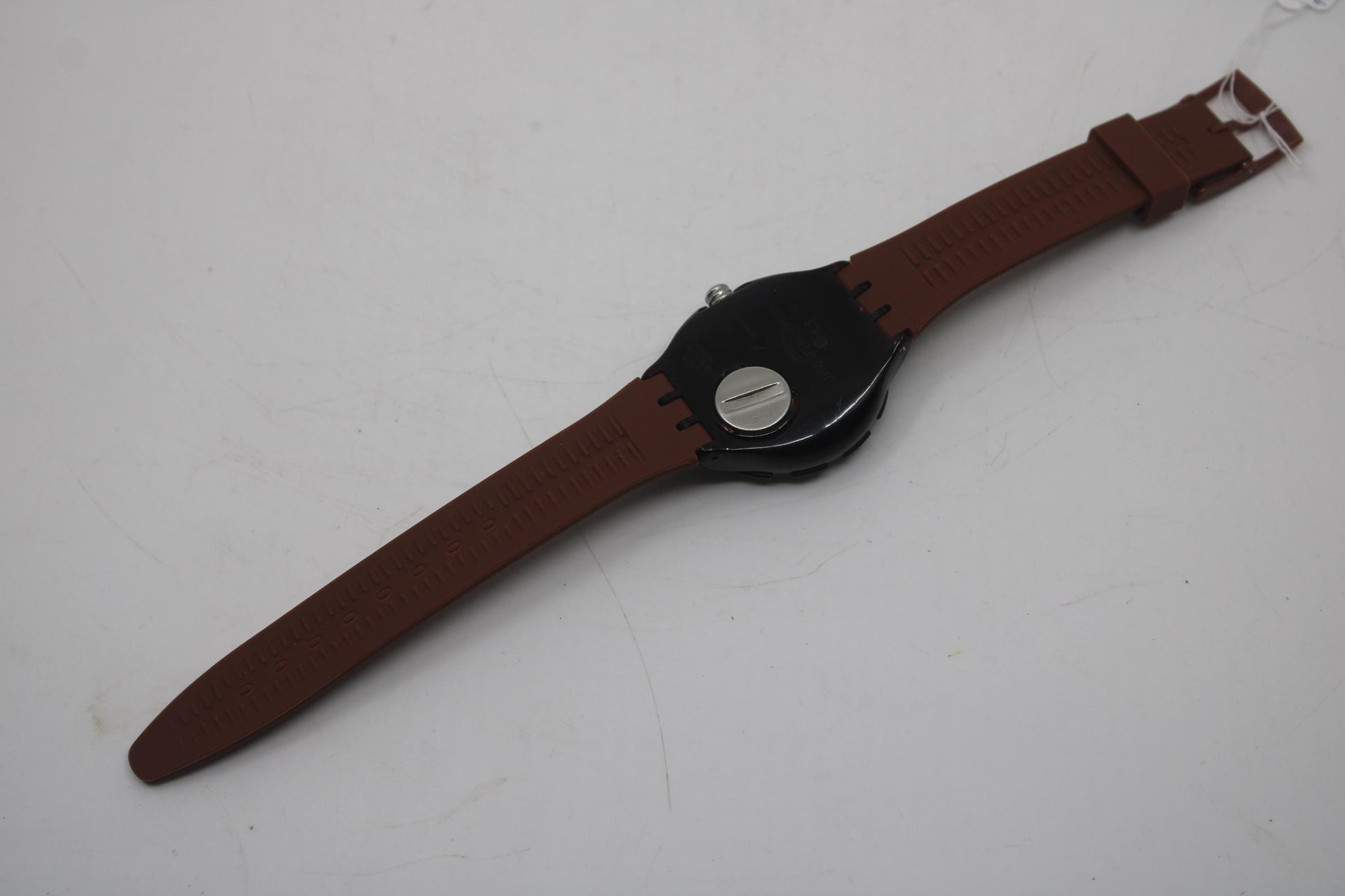 1996 Early Vintage Swatch Scuba 'Red Wood' SDR100, Nice, used condition, working 100%, brandnew strap