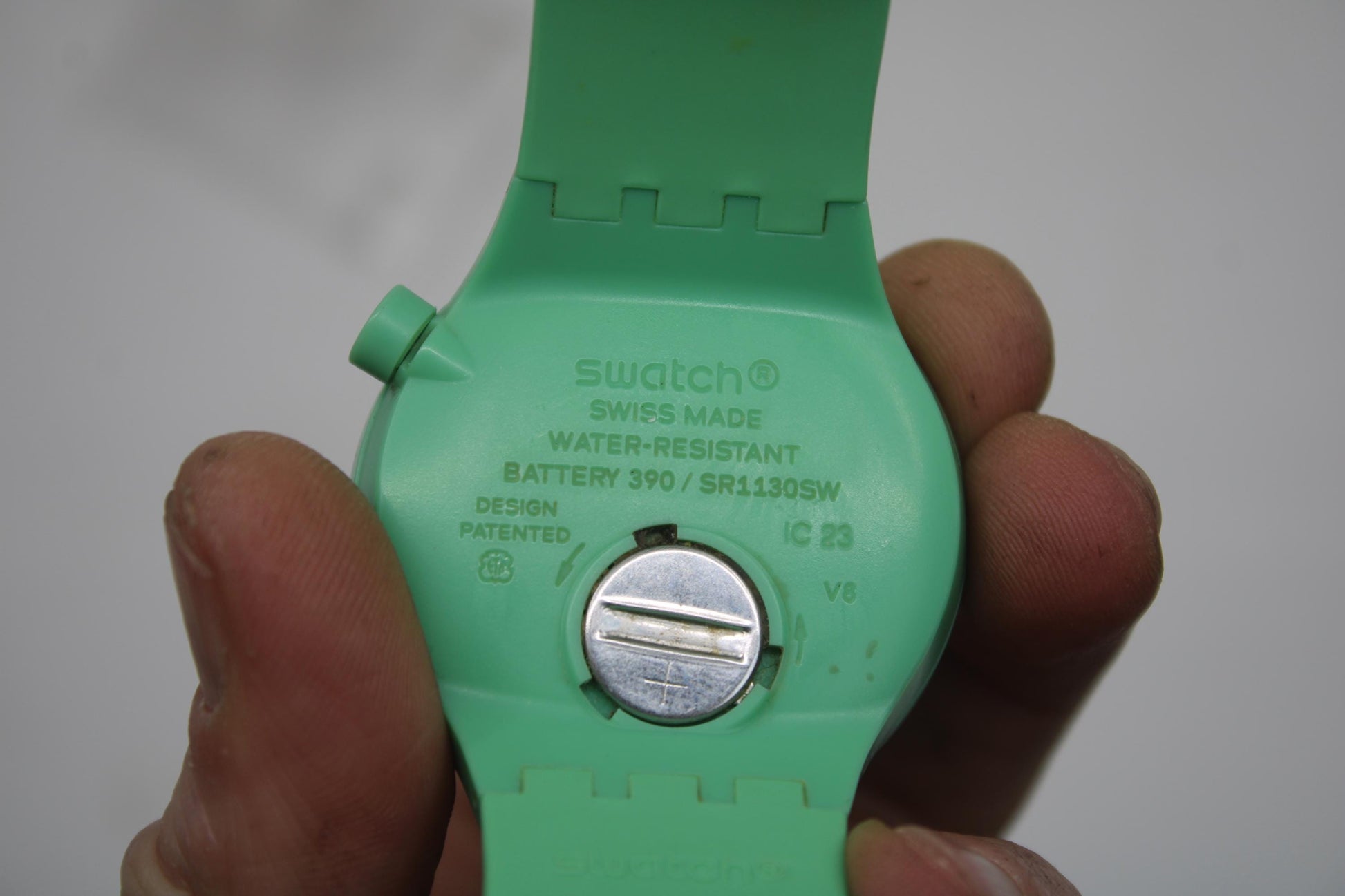 Vintage Big Bold Swatch 'Fresh Squeeze' SB01G101, Nice, Used Condition, Working 100%, RARE