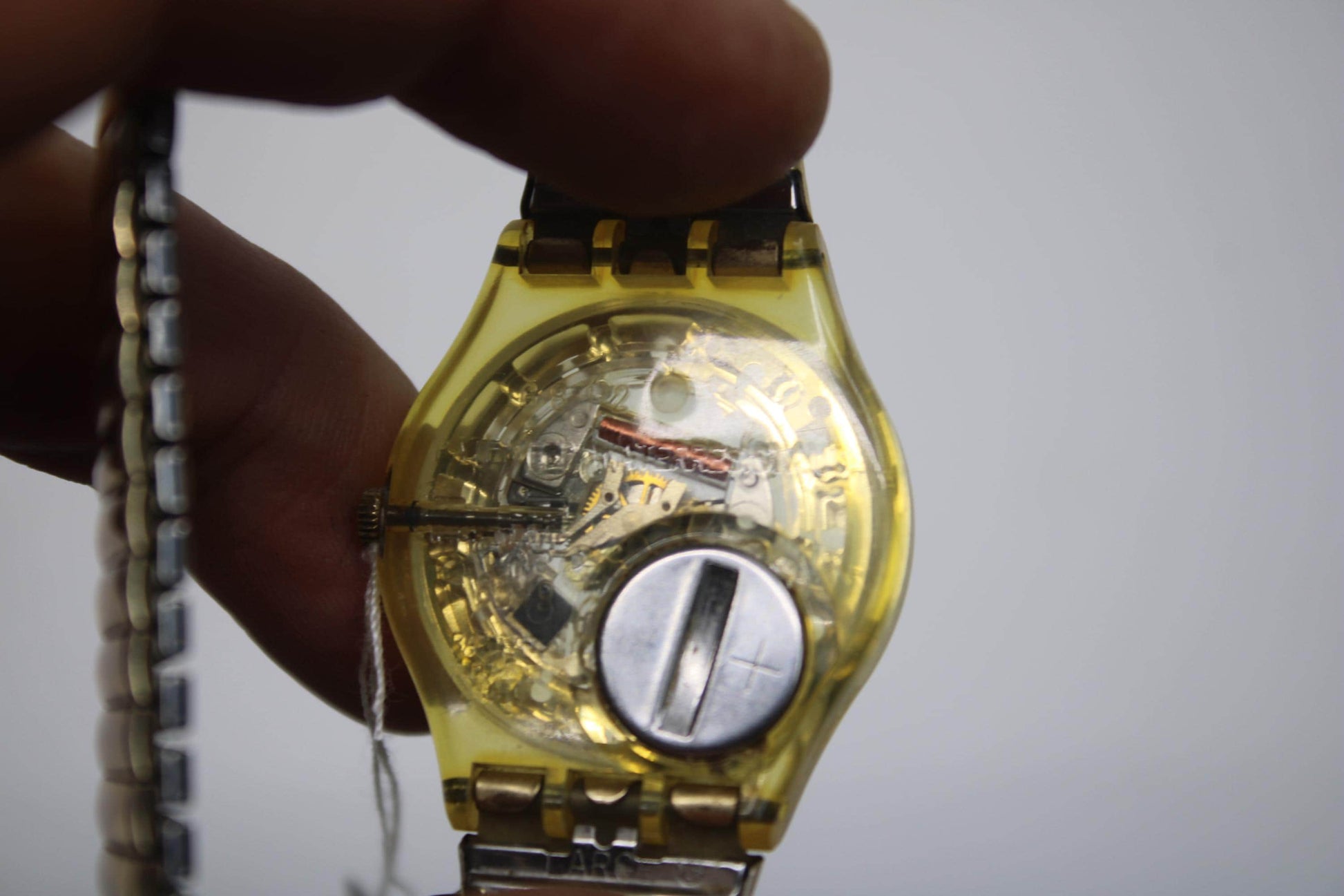 Vintage Gents Swatch 'Belly Dance' GK261, good, used condition, working 100% with the original strap