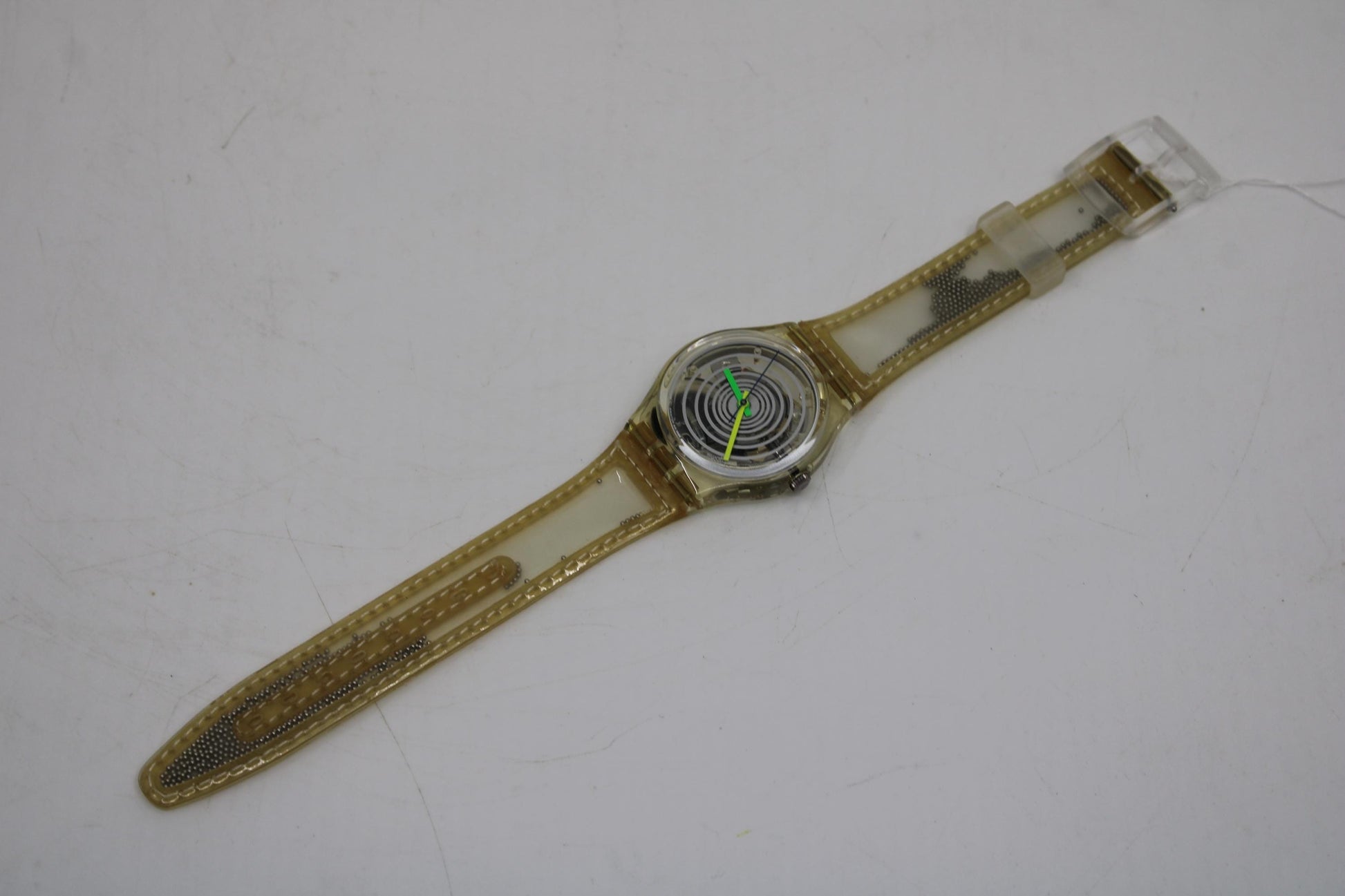 1995 Vintage Gents Swatch 'Spinning Balls' GK197, New Old Stock, Never Worn, working 100%