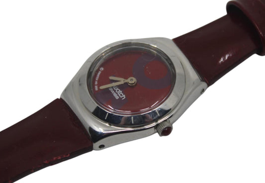 Vintage Ladies 12mm Irony Swatch called the Fresh Attitude, Model number YSS174
