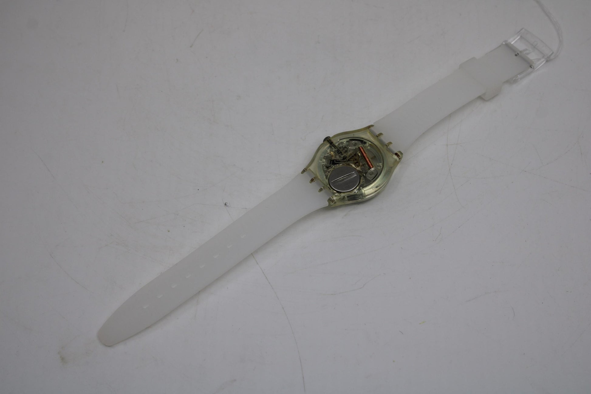 1998, Swatch, Gents, 'Daimler-Chrysler', GZ157, GOOD, Nice, Used Condition, 100% working, Non-ORIGINAL Strap