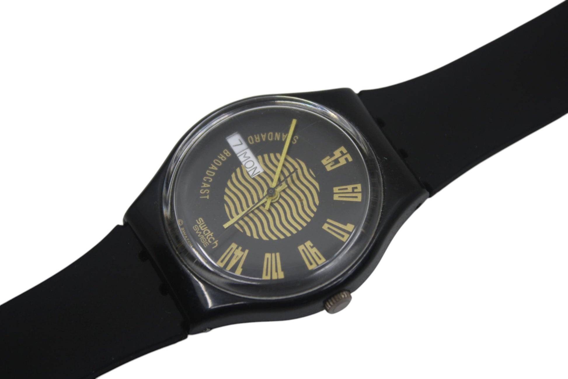 Swatch, Gents, 1990, 'Broadcast', GB720, in a very nice, used condition, working perfectly!