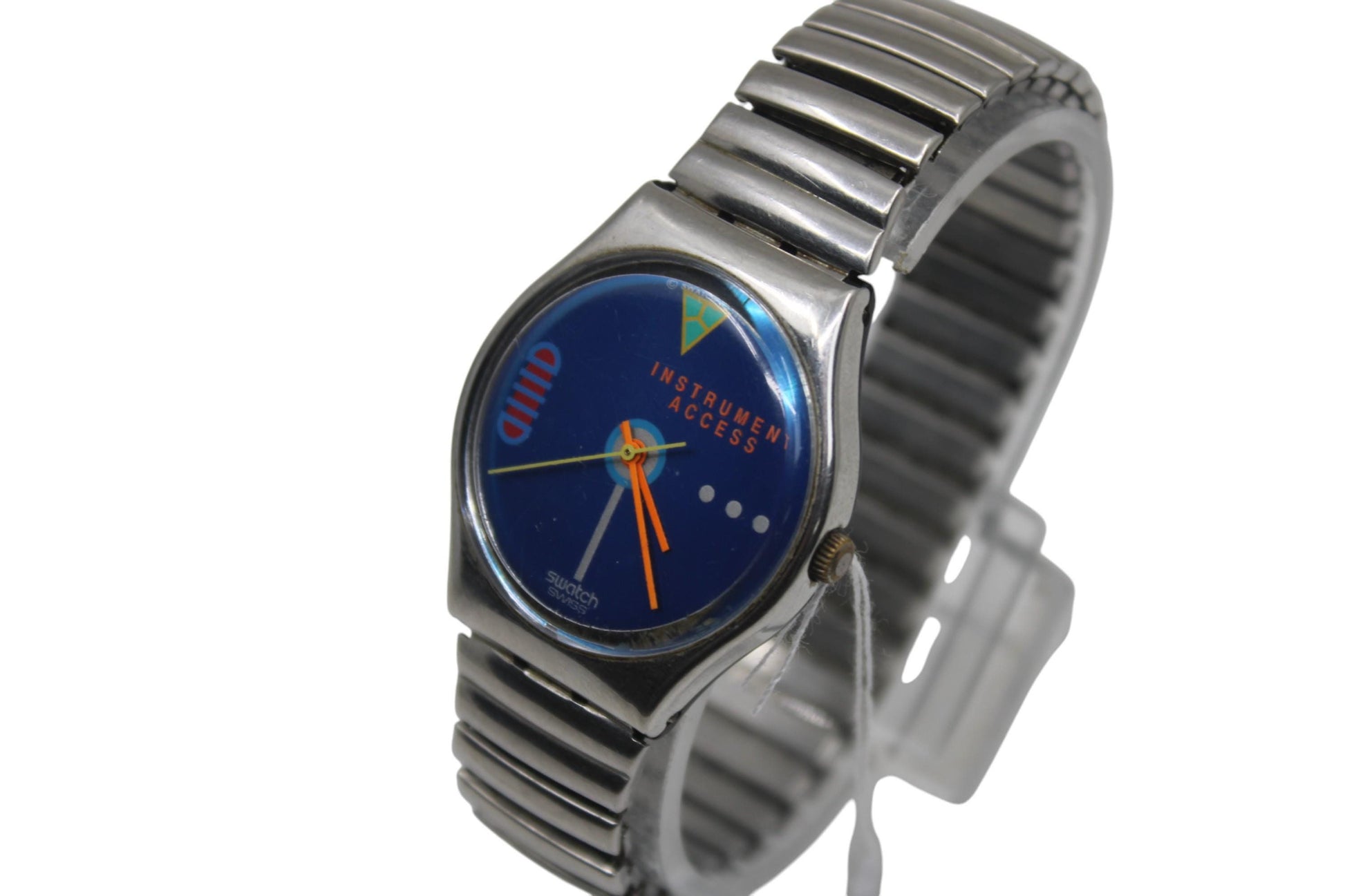 Swatch, Gents, 'Coldsteel', GY104, in a very nice, used condition, NOT working!