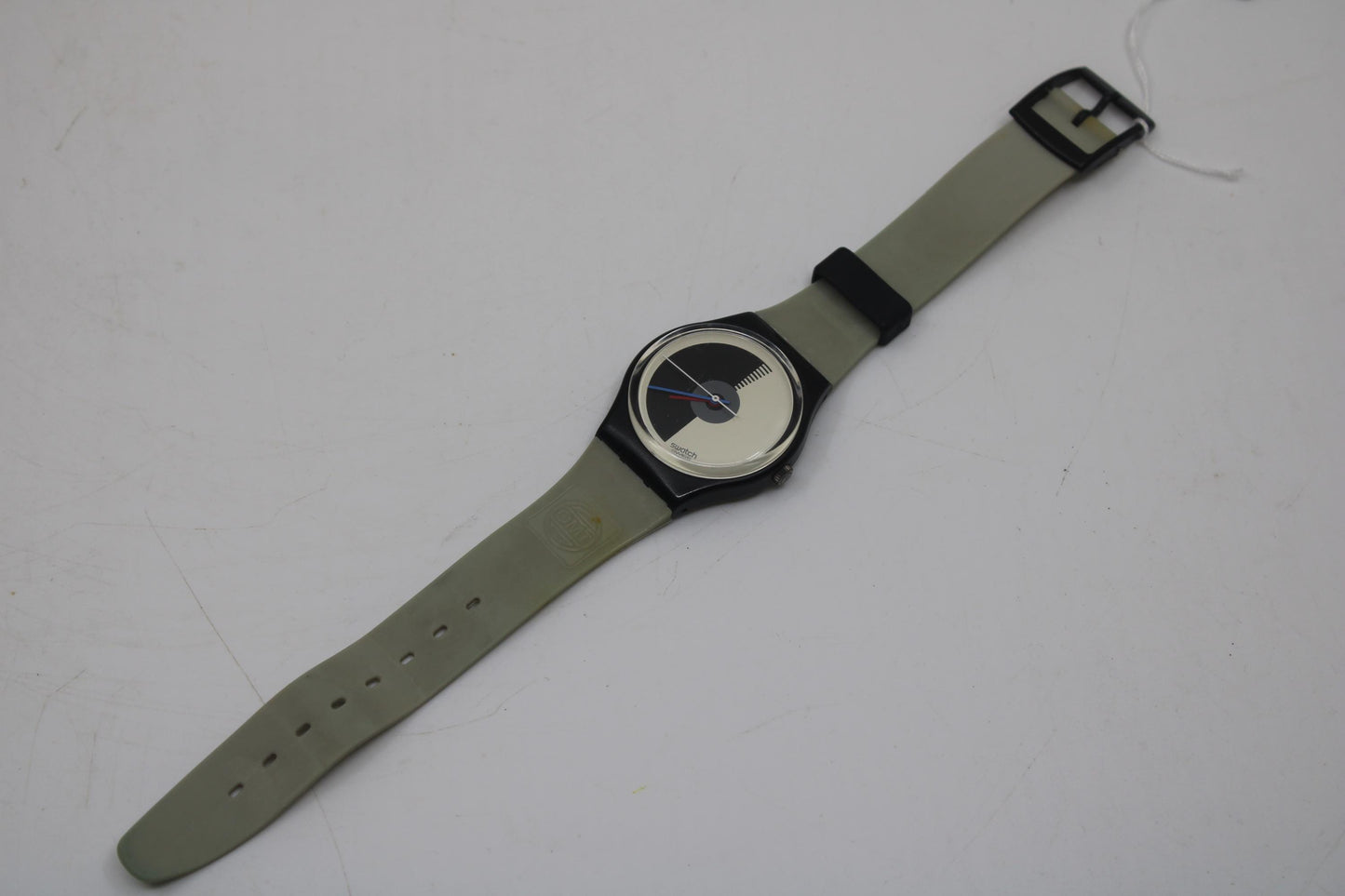1986 Swatch, Gents 'Mezza Luna', GB107, Nice Condition, working fine, original strap