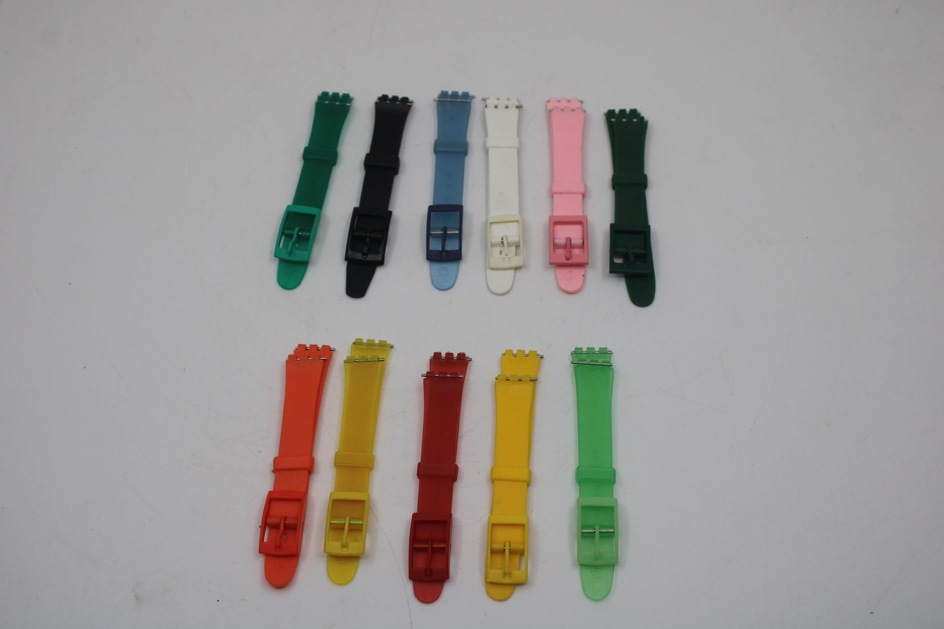 12mm Ladies Swatch strap, non-original, plastic, choice of colour