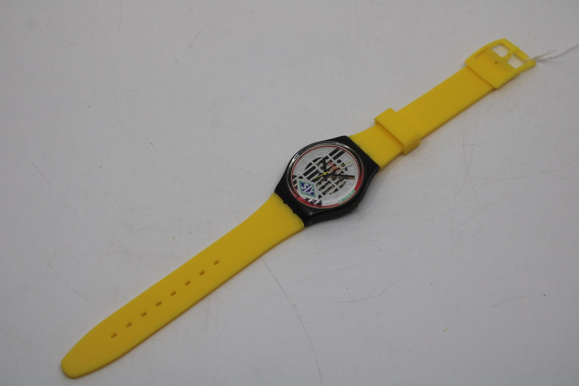 1993 34mm Gents Swatch 'Big Enuff', GB151, working 100%, Used Condition