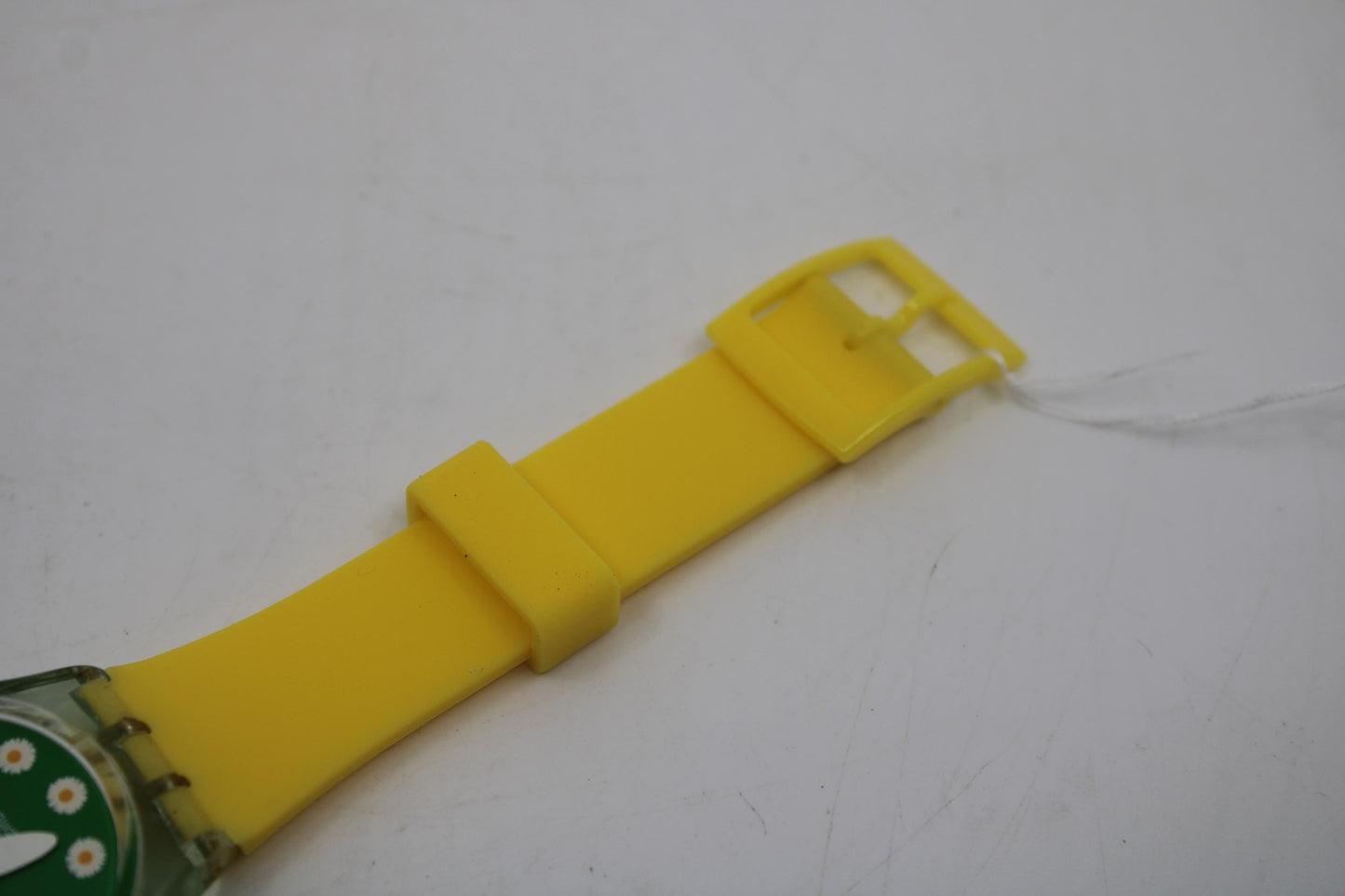 1999, Vintage Gents Swatch, 'Where's the Egg' GG186, NO box, Very Good, Used Condition, working 100% NON-original strap