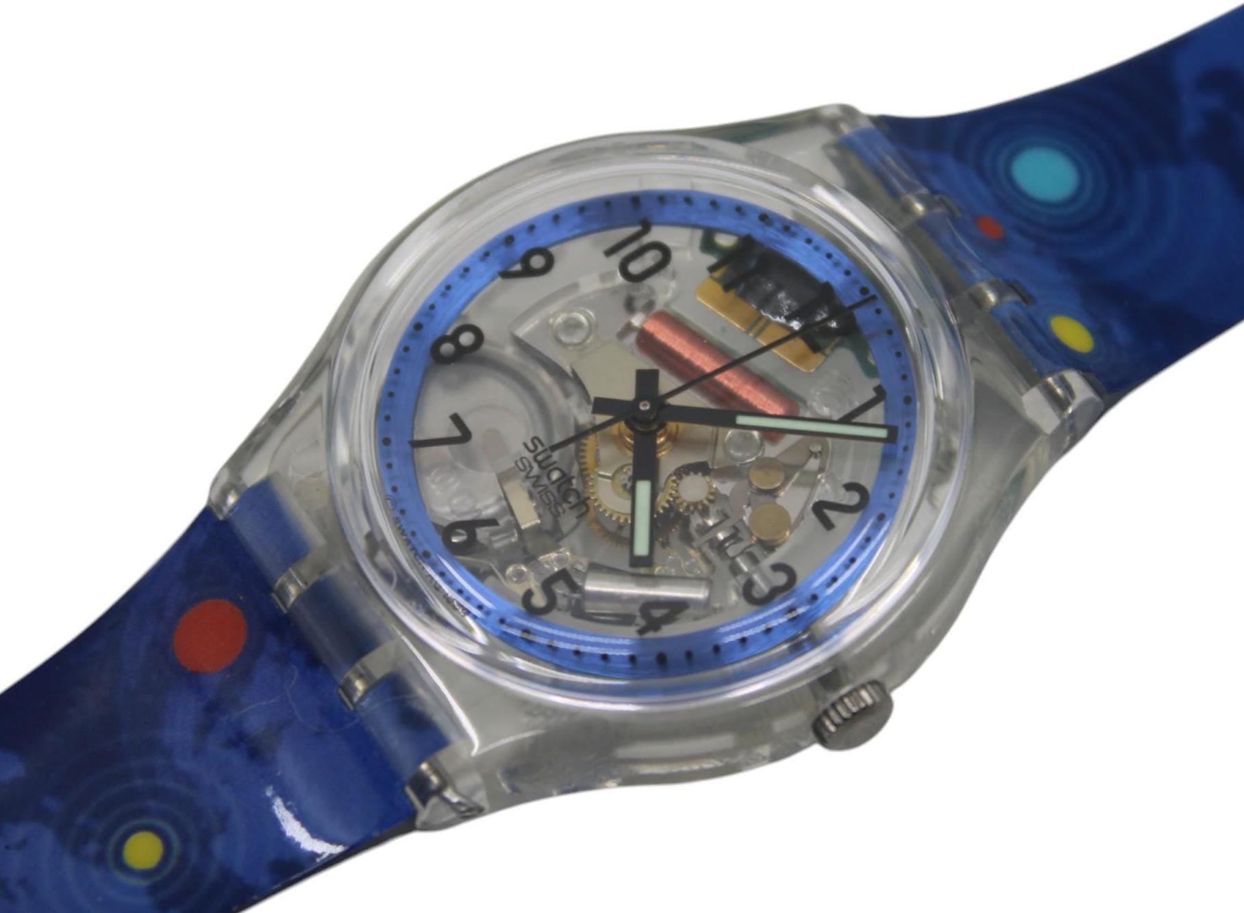 SKK103Z Zuerich Versicherung Special, Swatch Gents 34mm called the Clearance