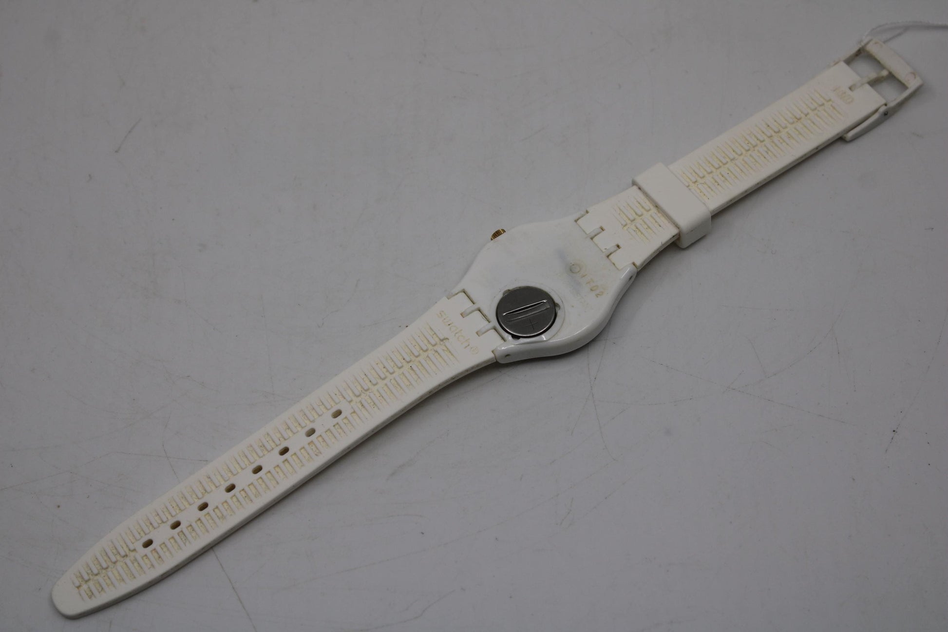 Vintage Gents Swatch 'Mariniere', GW169, NO box, In a Nice, Used Condition, working 100%, Original Strap