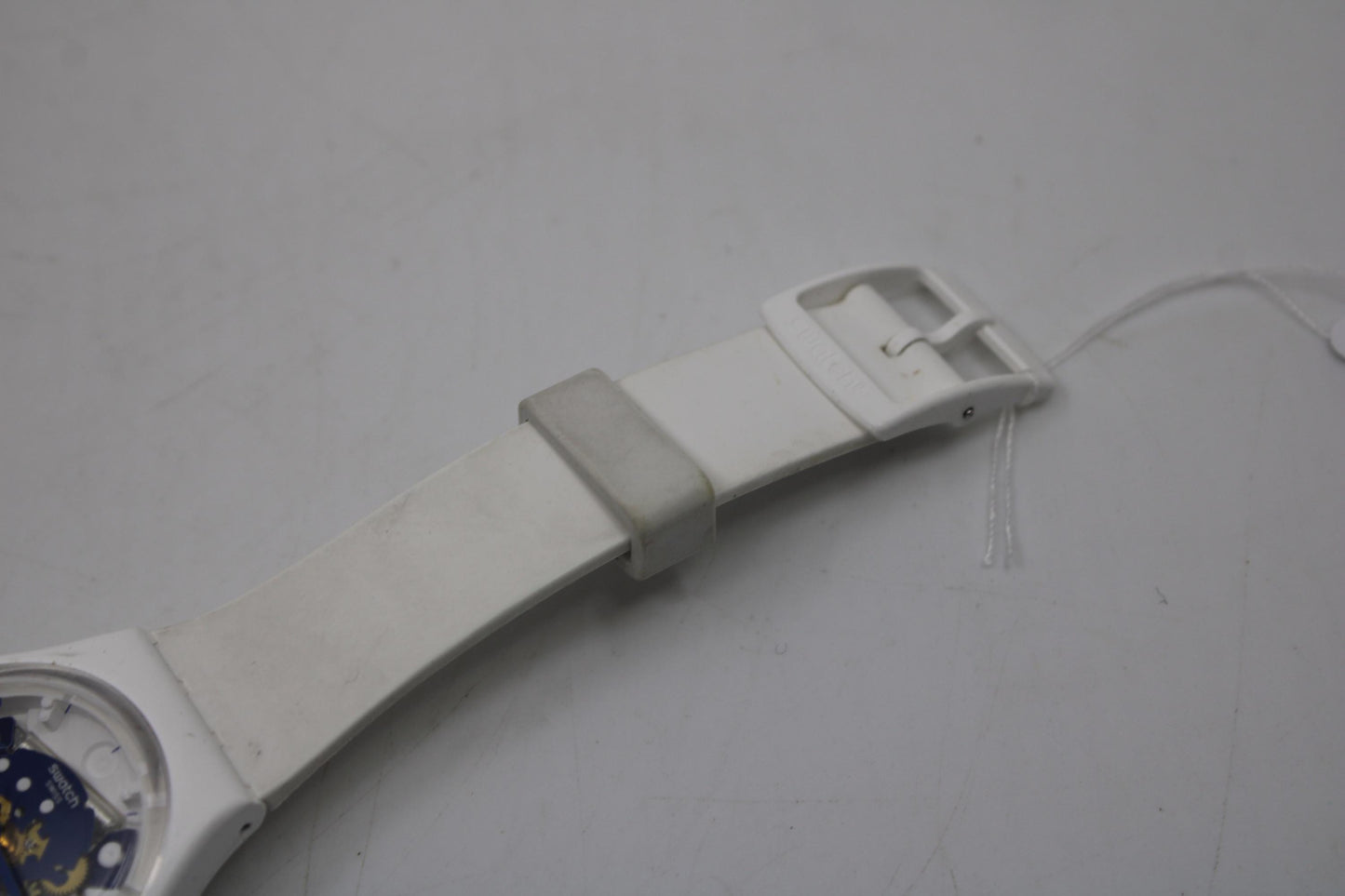 Vintage Gents Swatch 'Time to Blue', NO box, In a Nice, Used Condition, working 100%, Original Strap