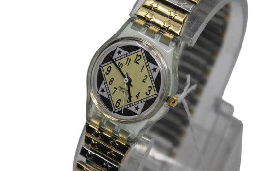 Vintage 25mm Ladies Swatch called the Starlink, model number LG111