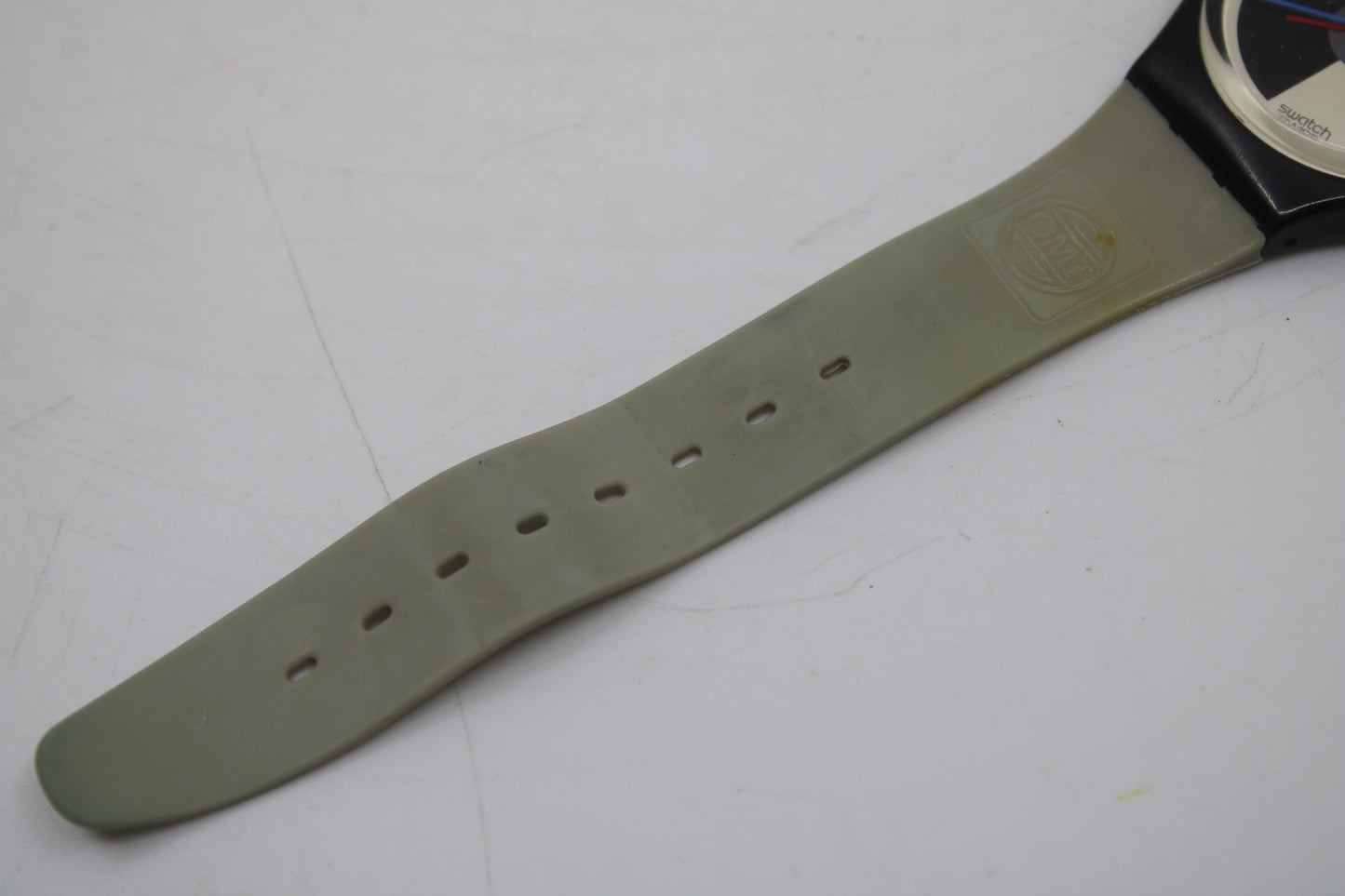 1986 Swatch, Gents 'Mezza Luna', GB107, Nice Condition, working fine, original strap