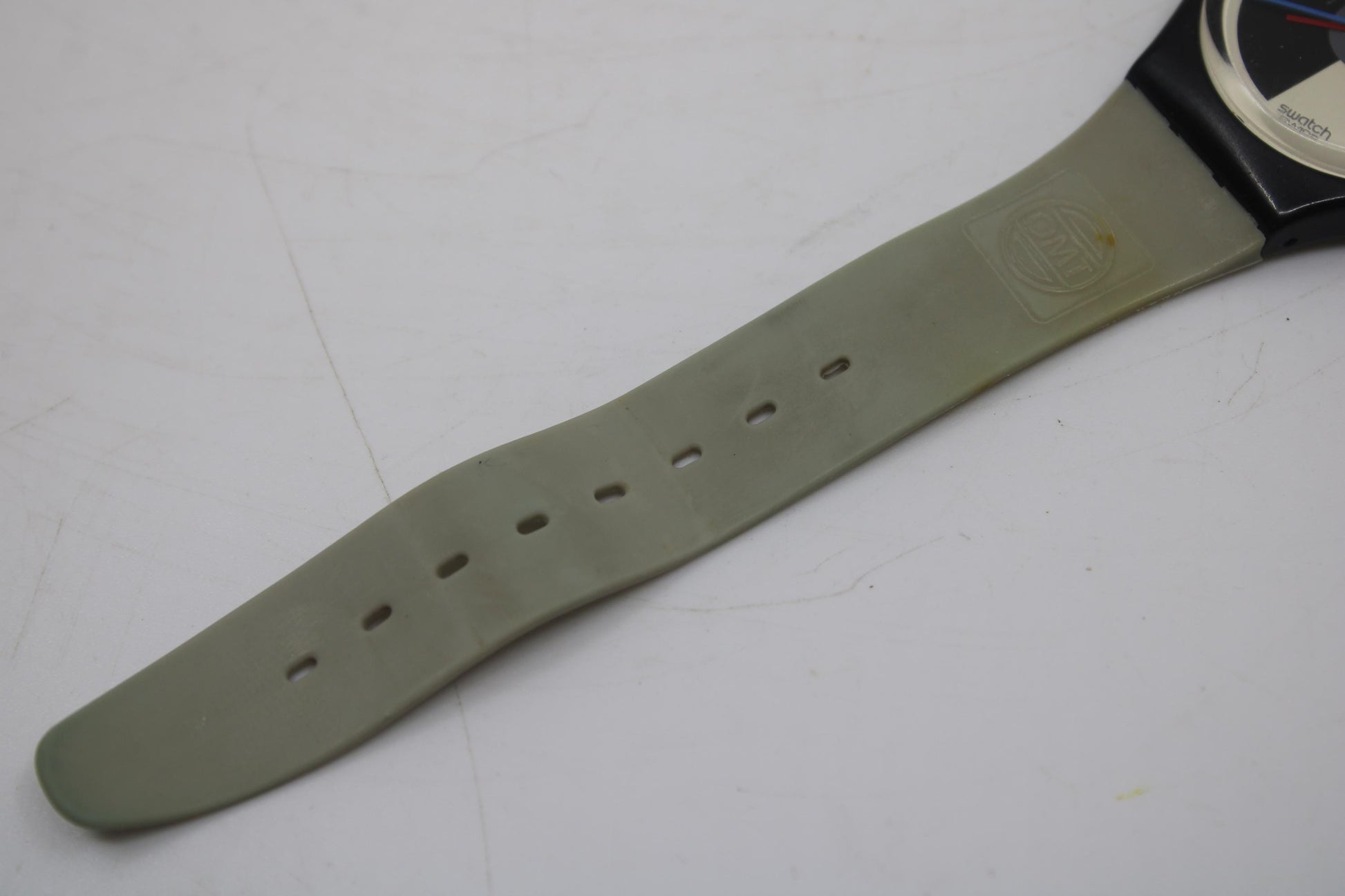 1986 Swatch, Gents 'Mezza Luna', GB107, Nice Condition, working fine, original strap