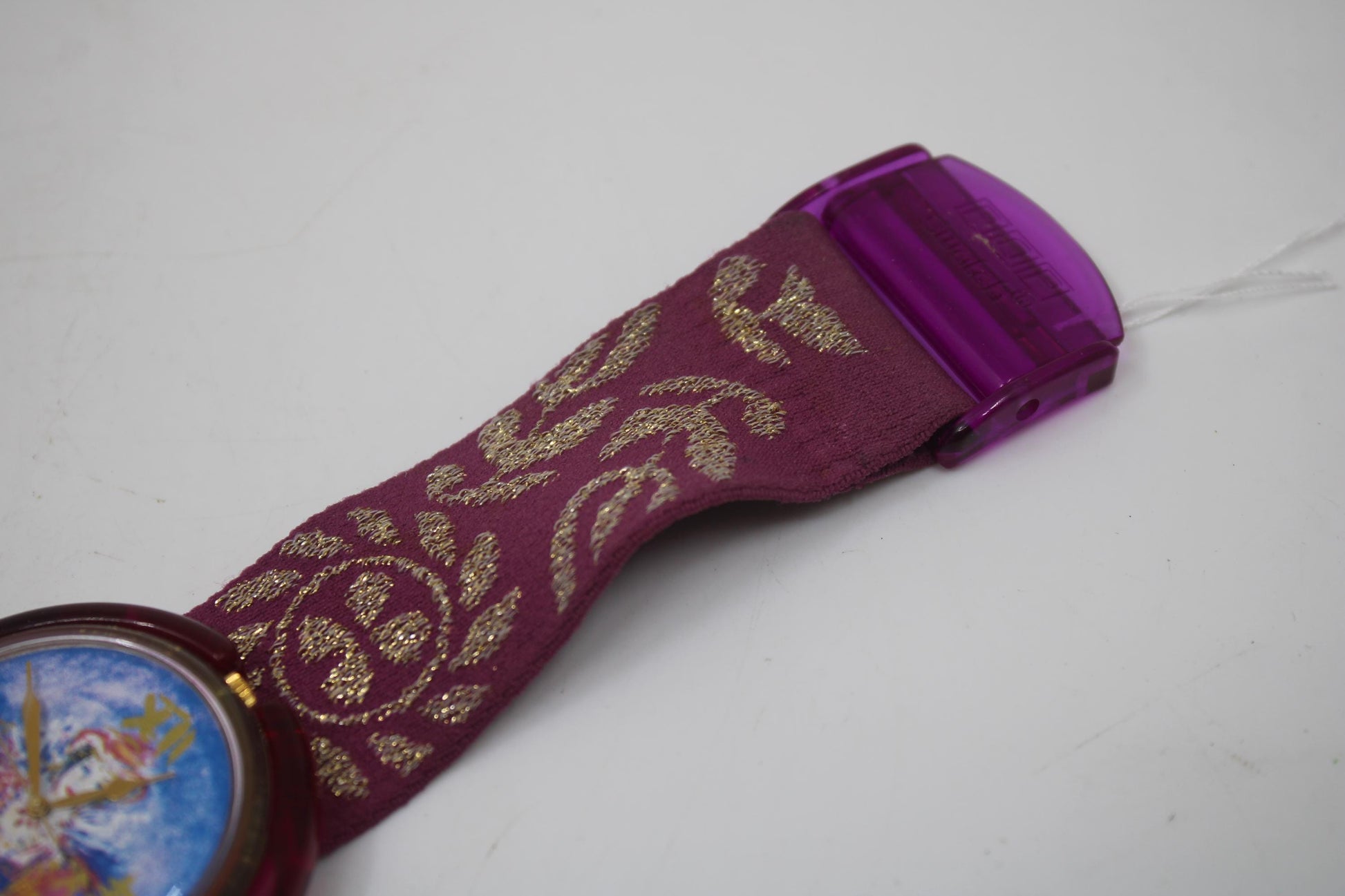 Swatch, PopSwatch, 1994, 'Percy's Love', PWK201, working, nice used condition, original ring and strap
