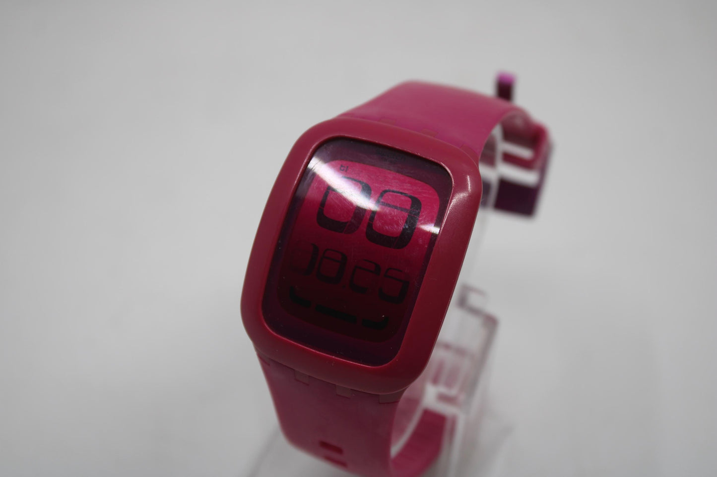 Swatch Touch 'Touch Pink', SURP100, Nice, Used Condition, working 100%