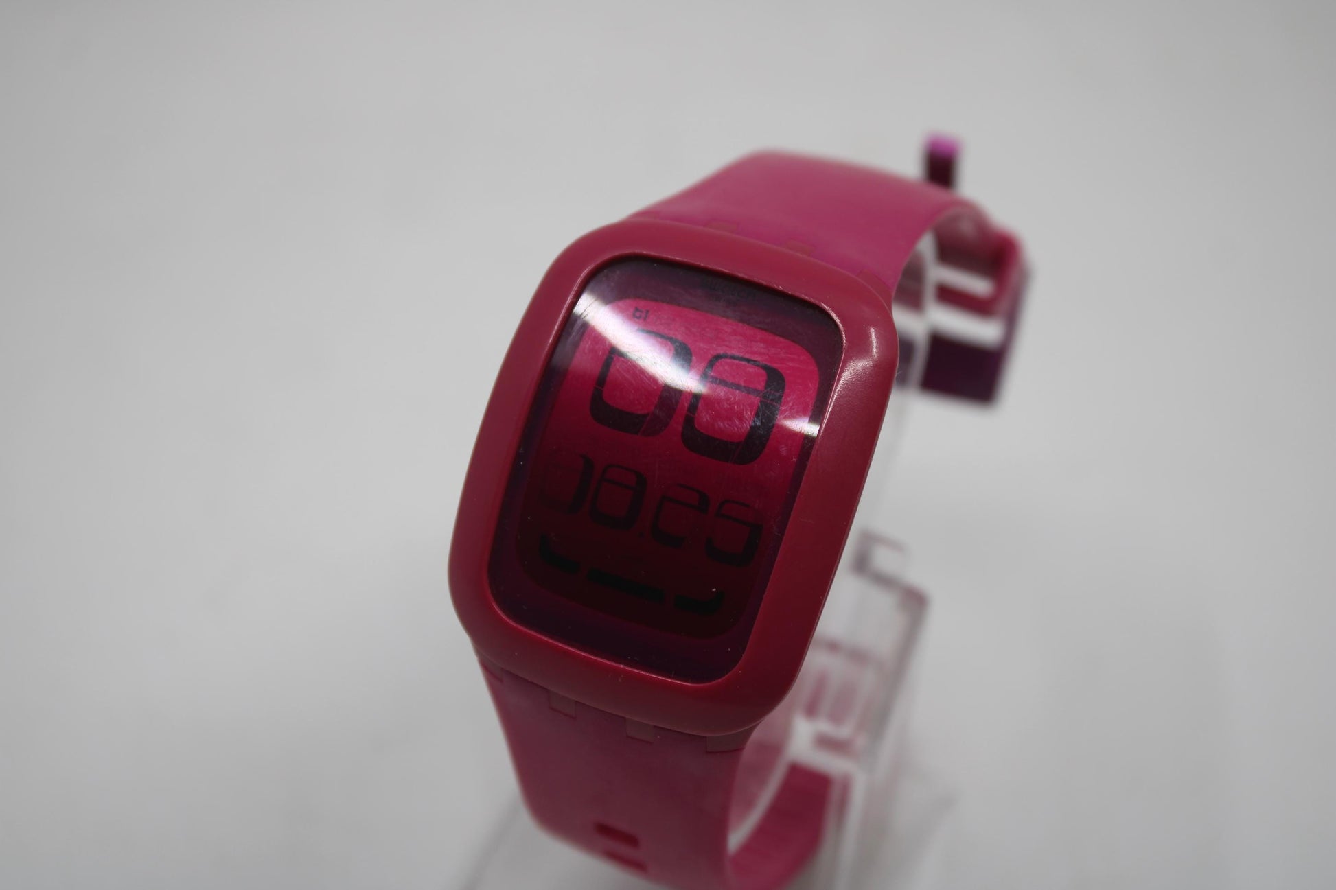 Swatch Touch 'Touch Pink', SURP100, Nice, Used Condition, working 100%